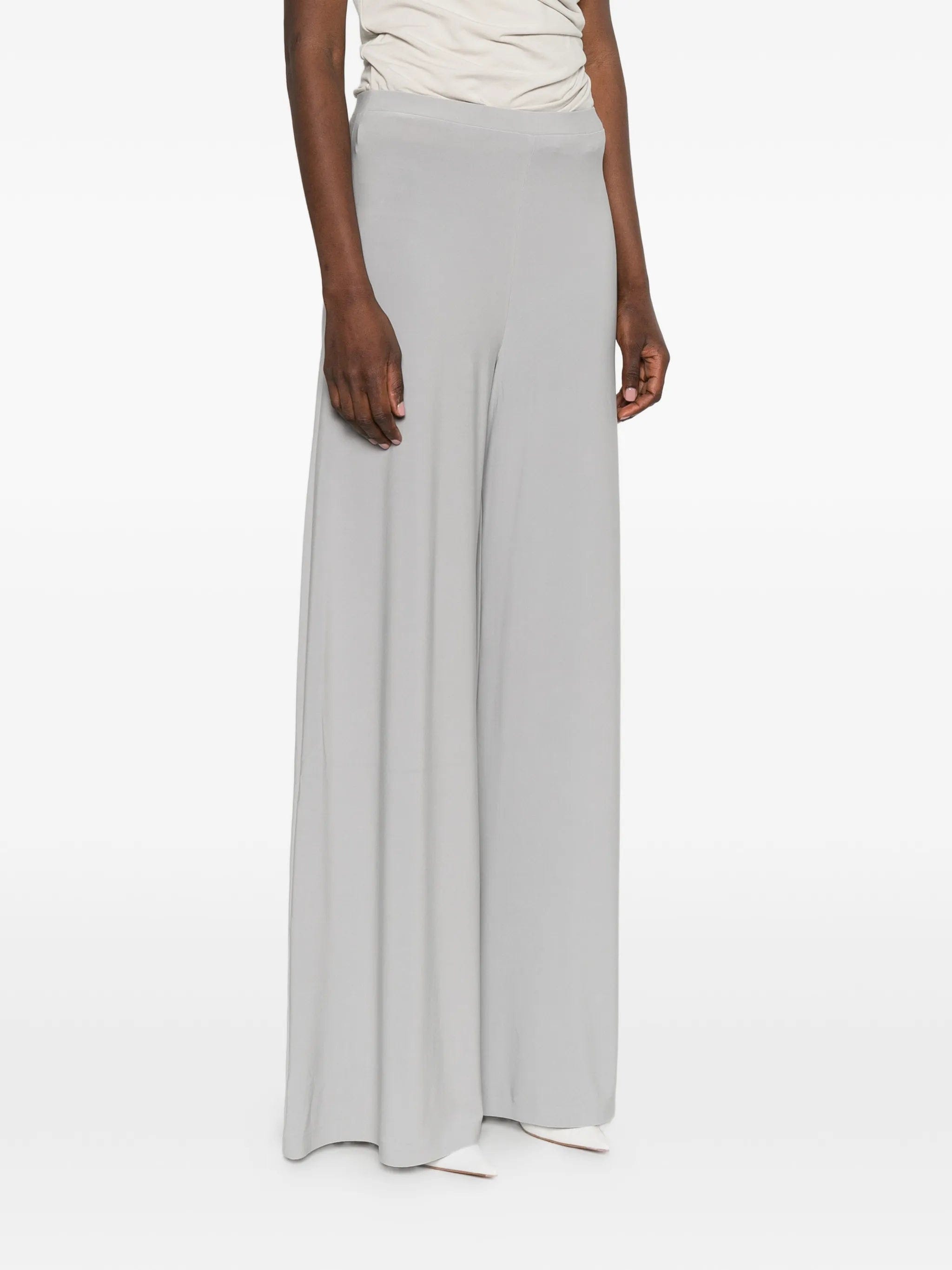 Norma Kamali Bias straight - leg trousers