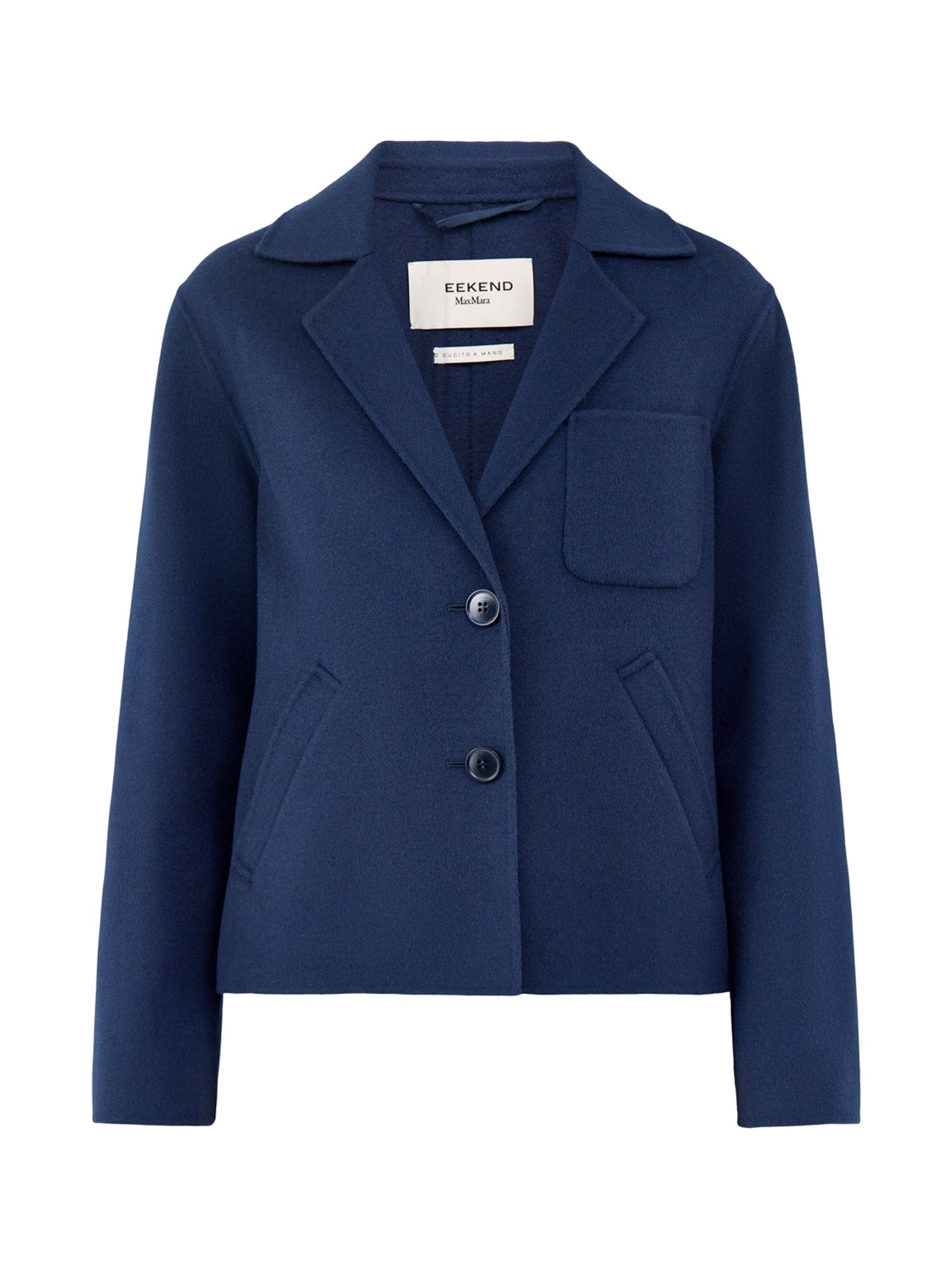 Weekend Max Mara Pelota Wool Coat Blue