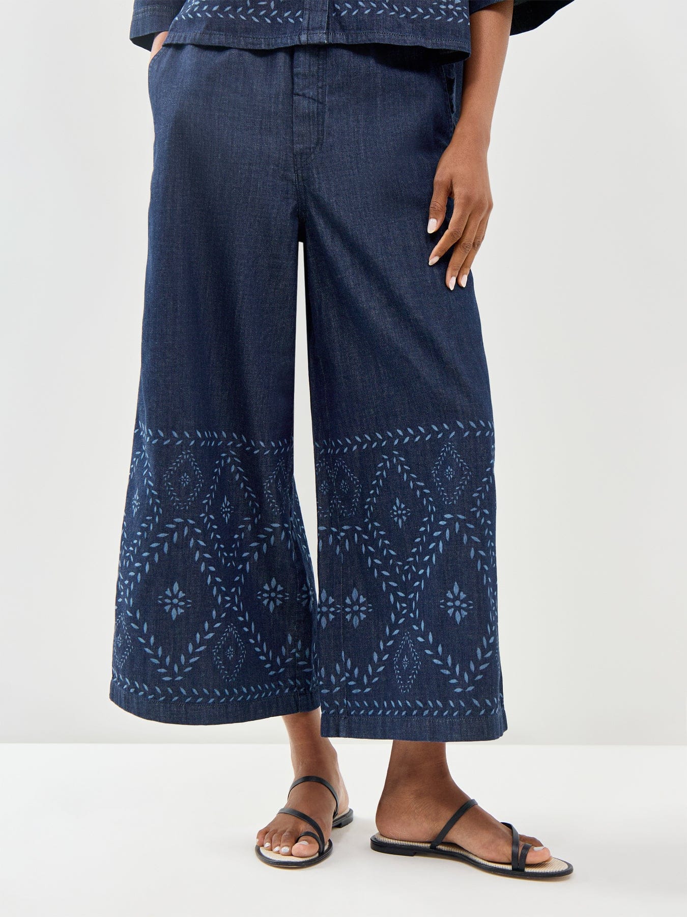 Weekend Max Mara Lampada Wide Leg Jeans Navy