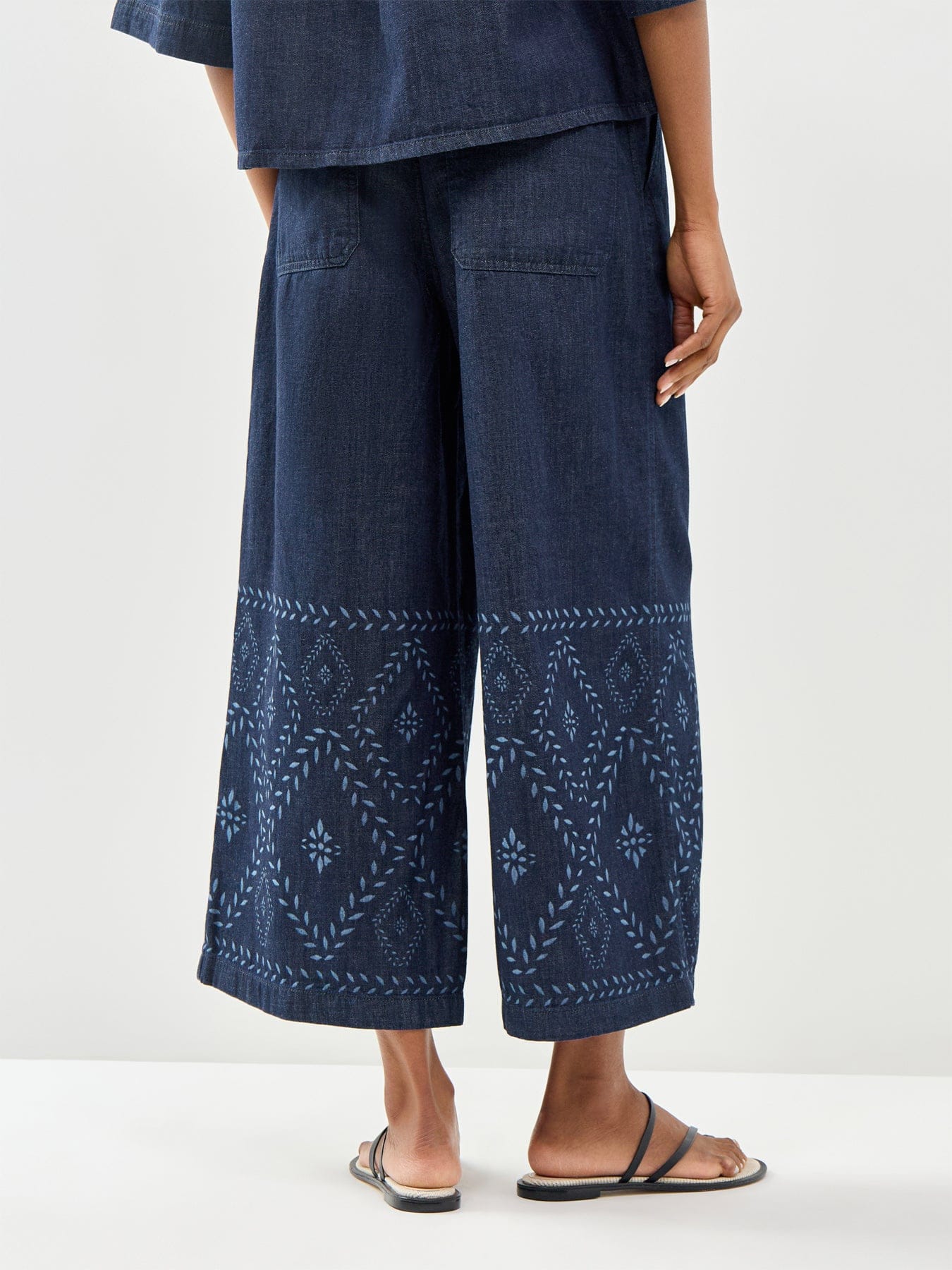 Weekend Max Mara Lampada Wide Leg Jeans Navy