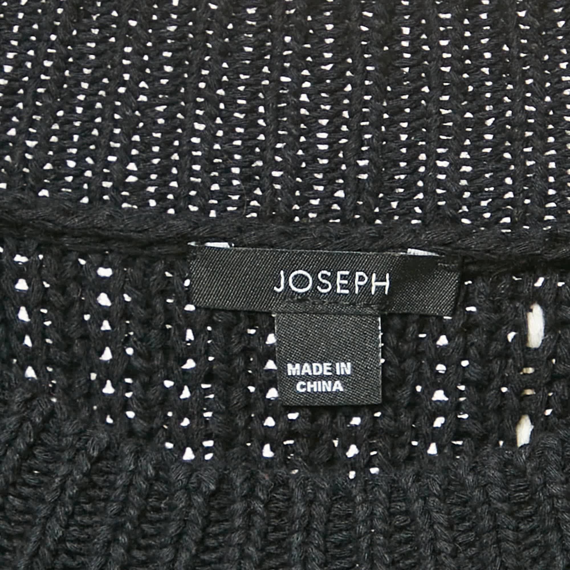 Knit Black Fancy Knit Jumper