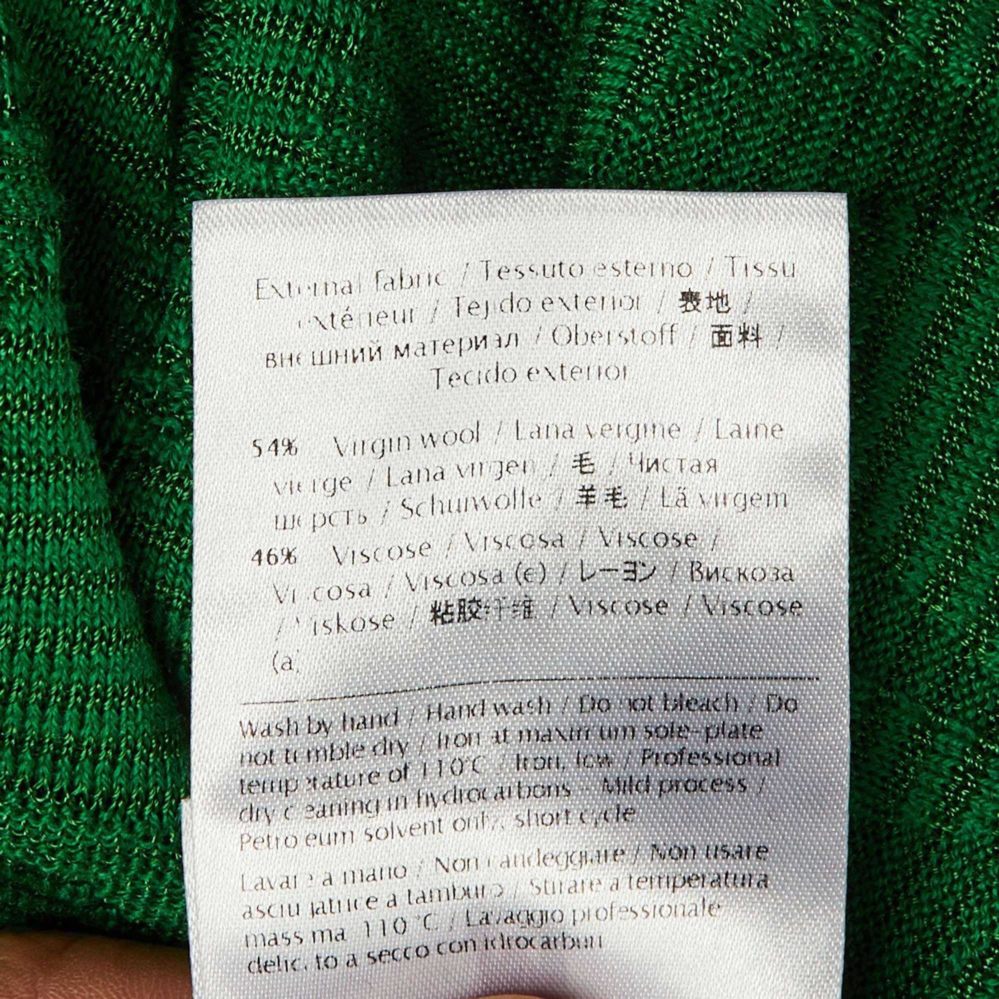 Knit Green Knit Open Front Cardigan