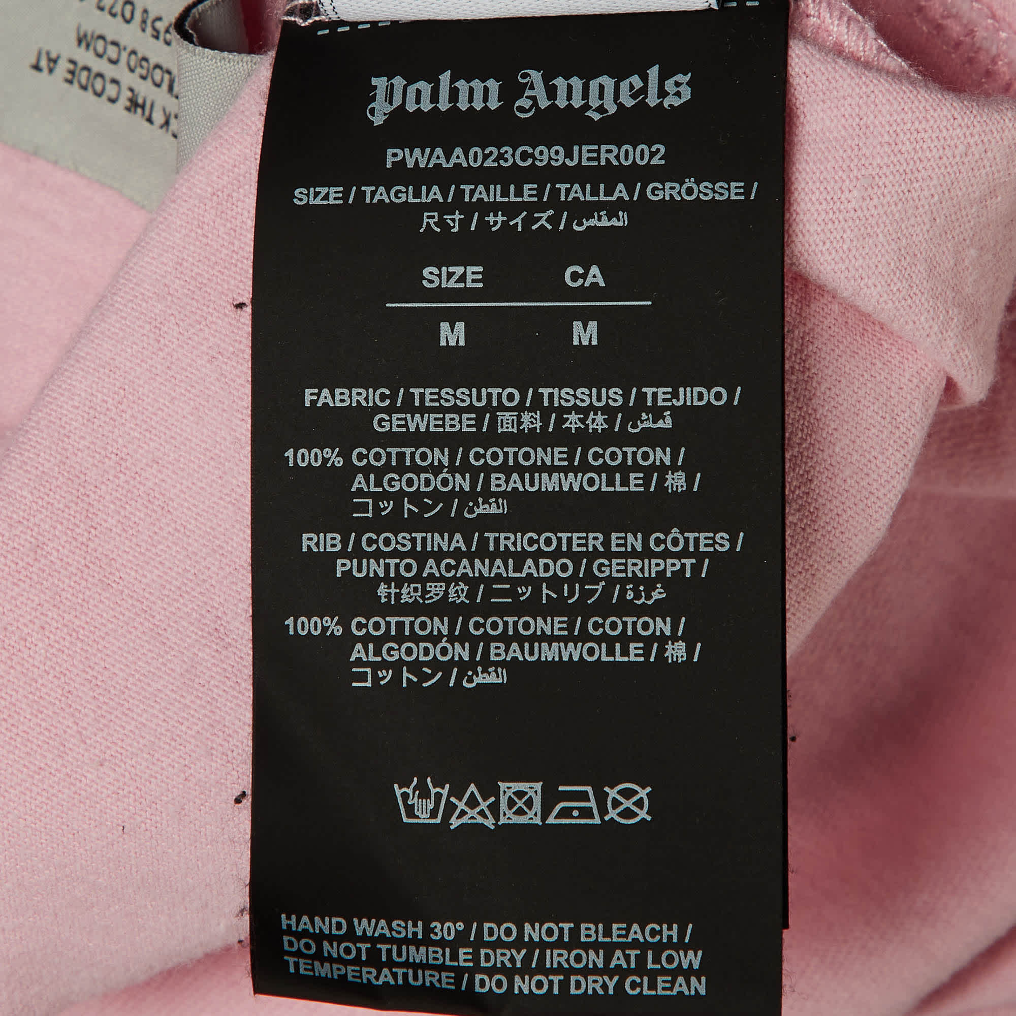 Knit Pink Cotton Knit Oversized T - Shirt