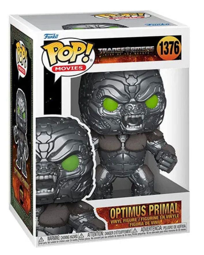 Funko Pop Transformers Rise of the Beasts Optimus Primal 1376 Vinyl Figure