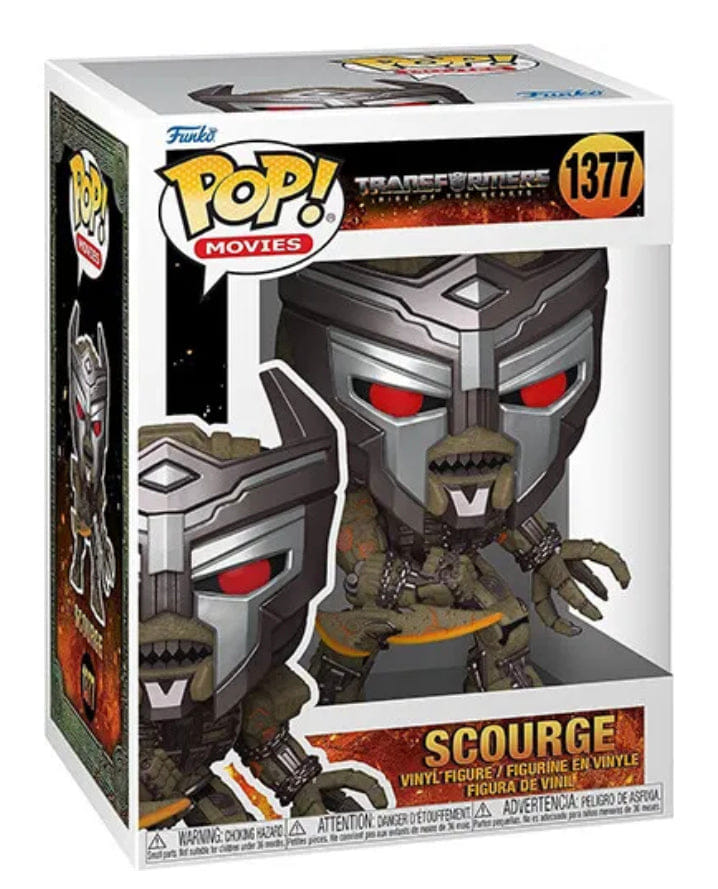 Funko Pop Transformers Rise of the Beasts Scourge 1377 Vinyl Figure