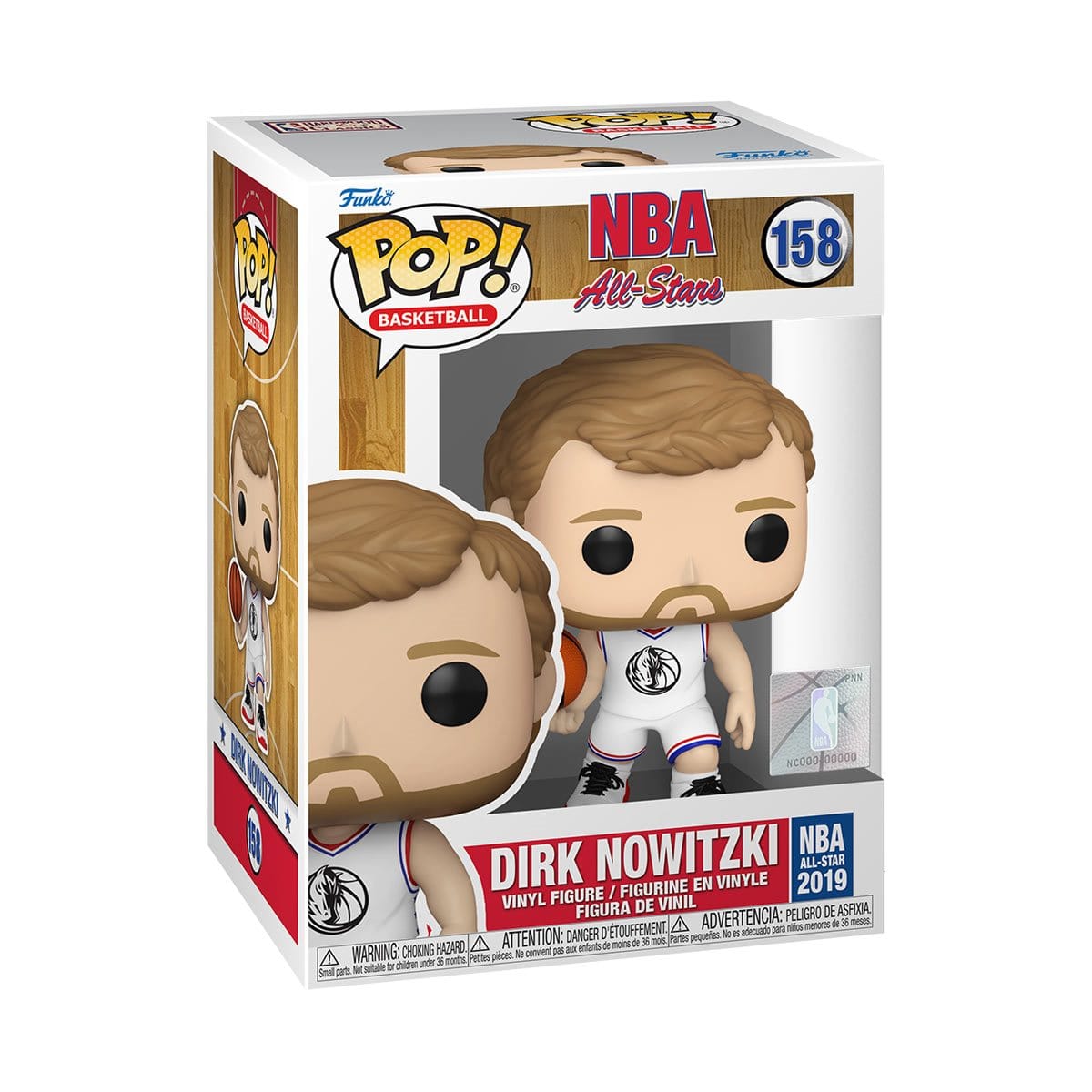 Funko Pop NBA: All - Stars Dirk Nowitzki (2019) 158 Vinyl Figure
