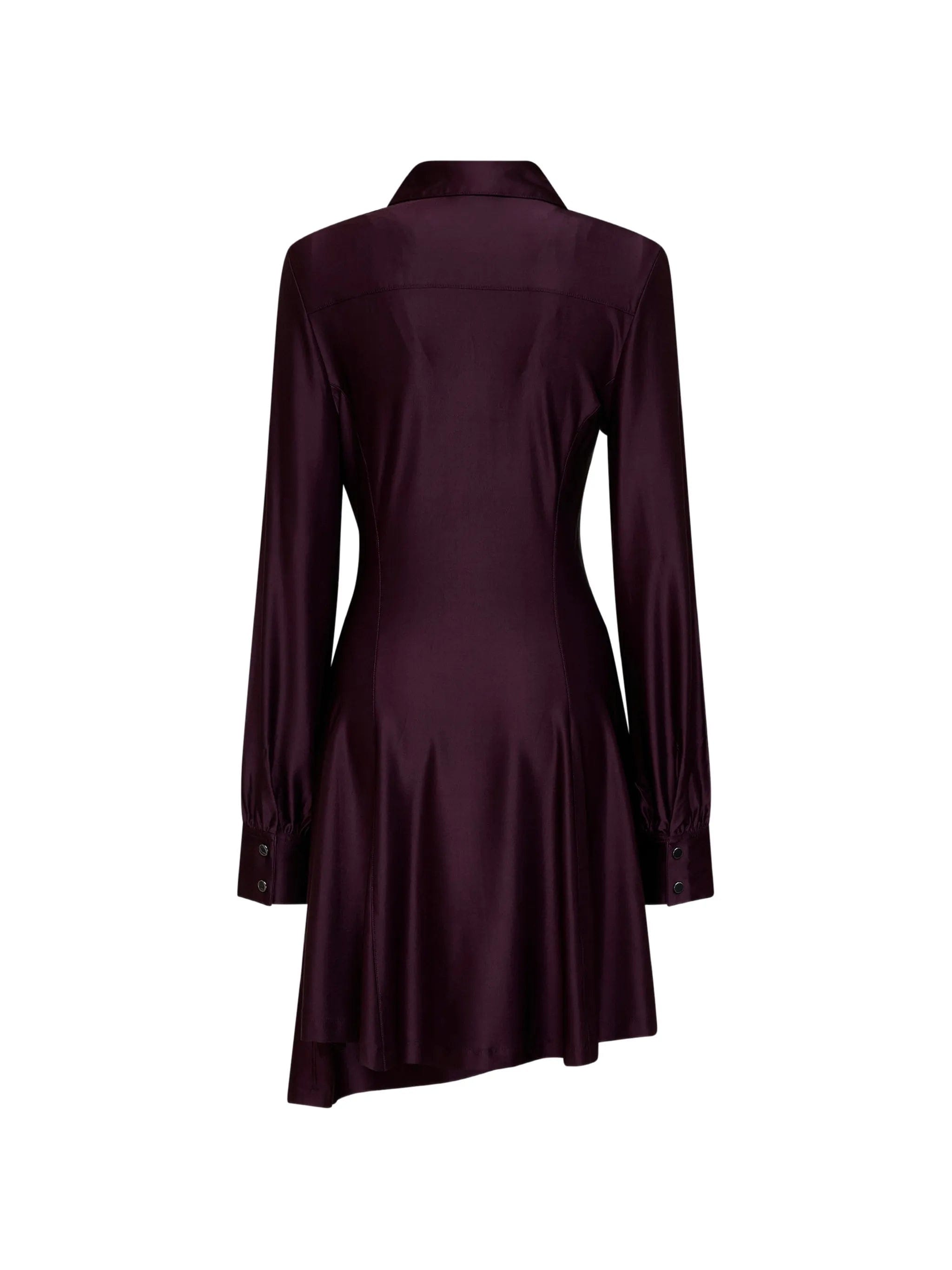Rabanne asymmetric gathered dress