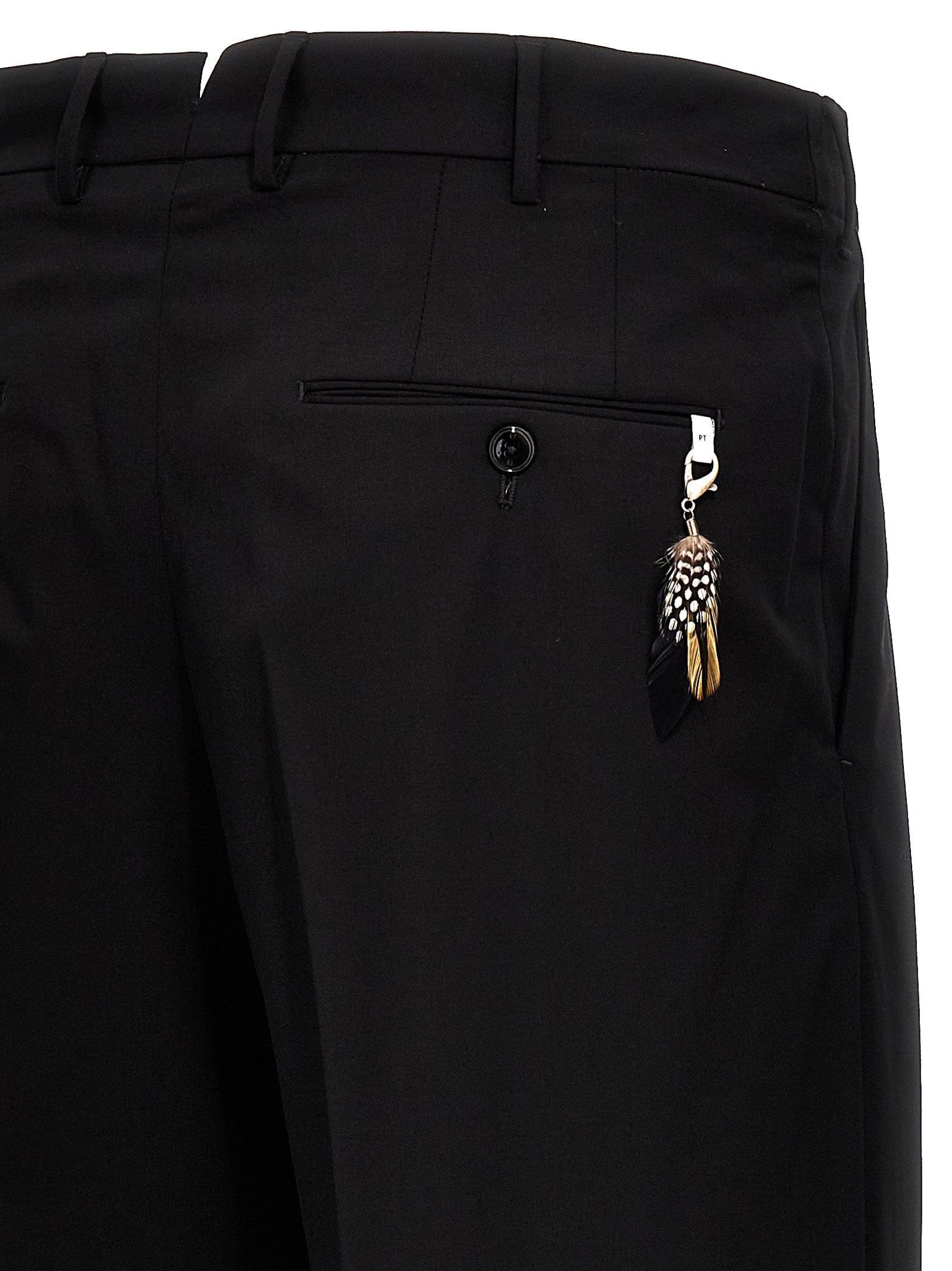 PT Torino Virgin Wool Dress Men's Pants