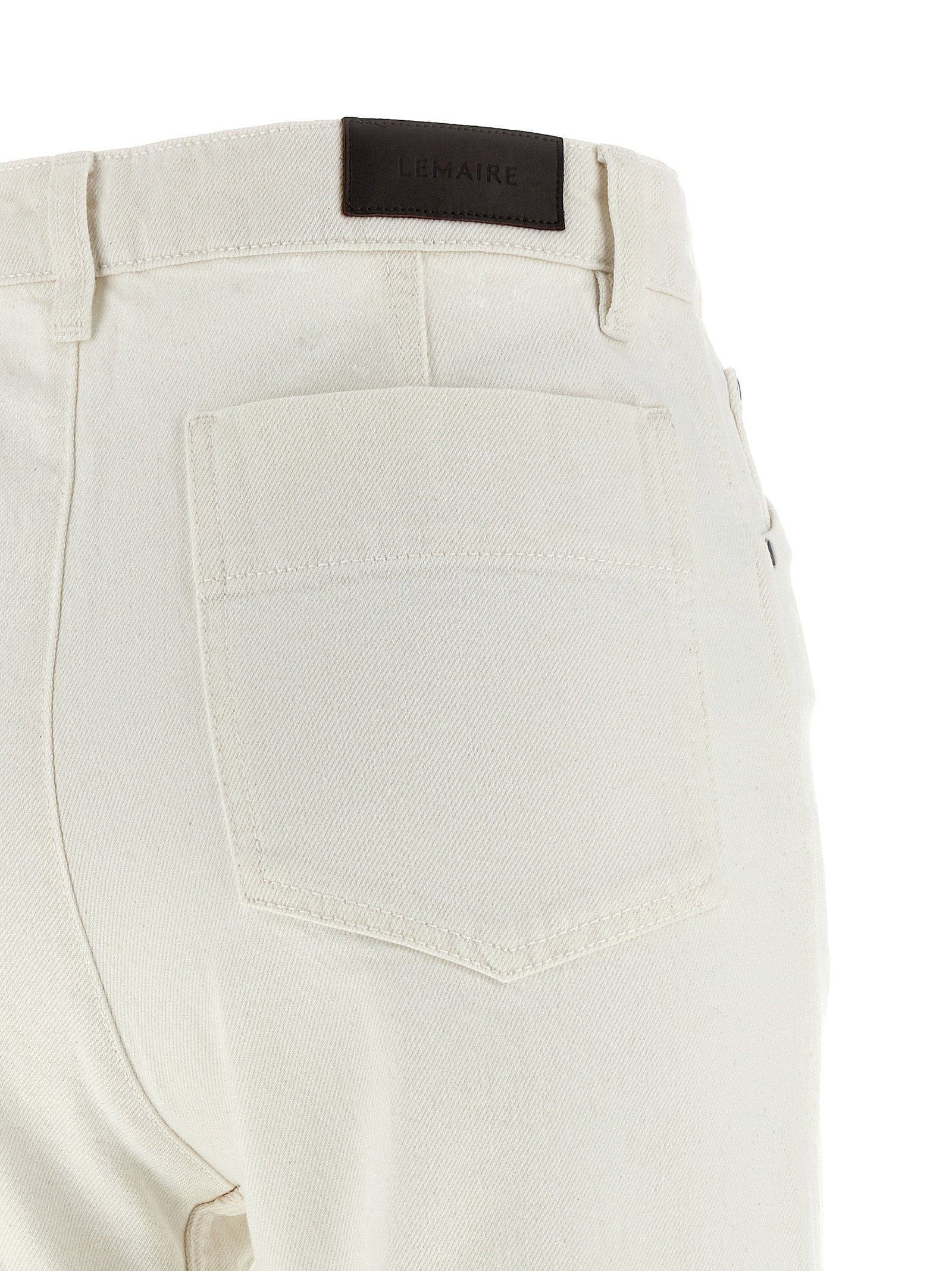 Lemaire Twisted Trousers — Cream