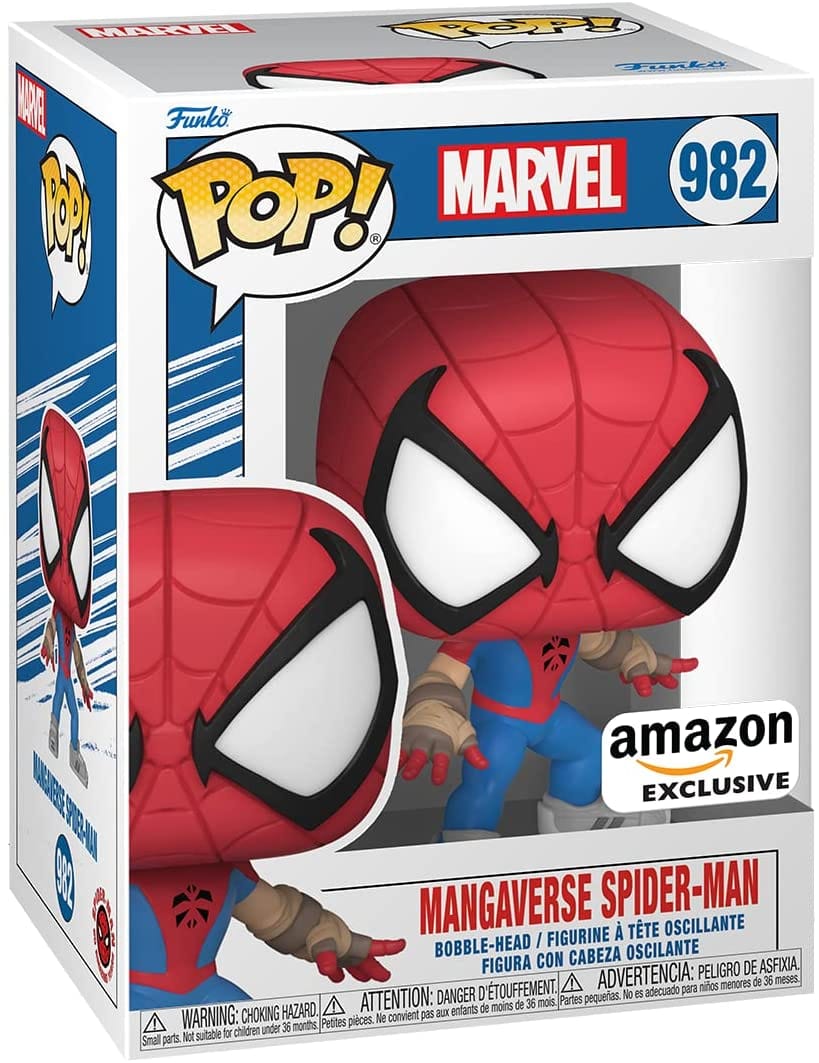 Funko Pop Marvel: Year of The Spider - Mangaverse Spider - Man 982 Exclusive Vinyl Figure