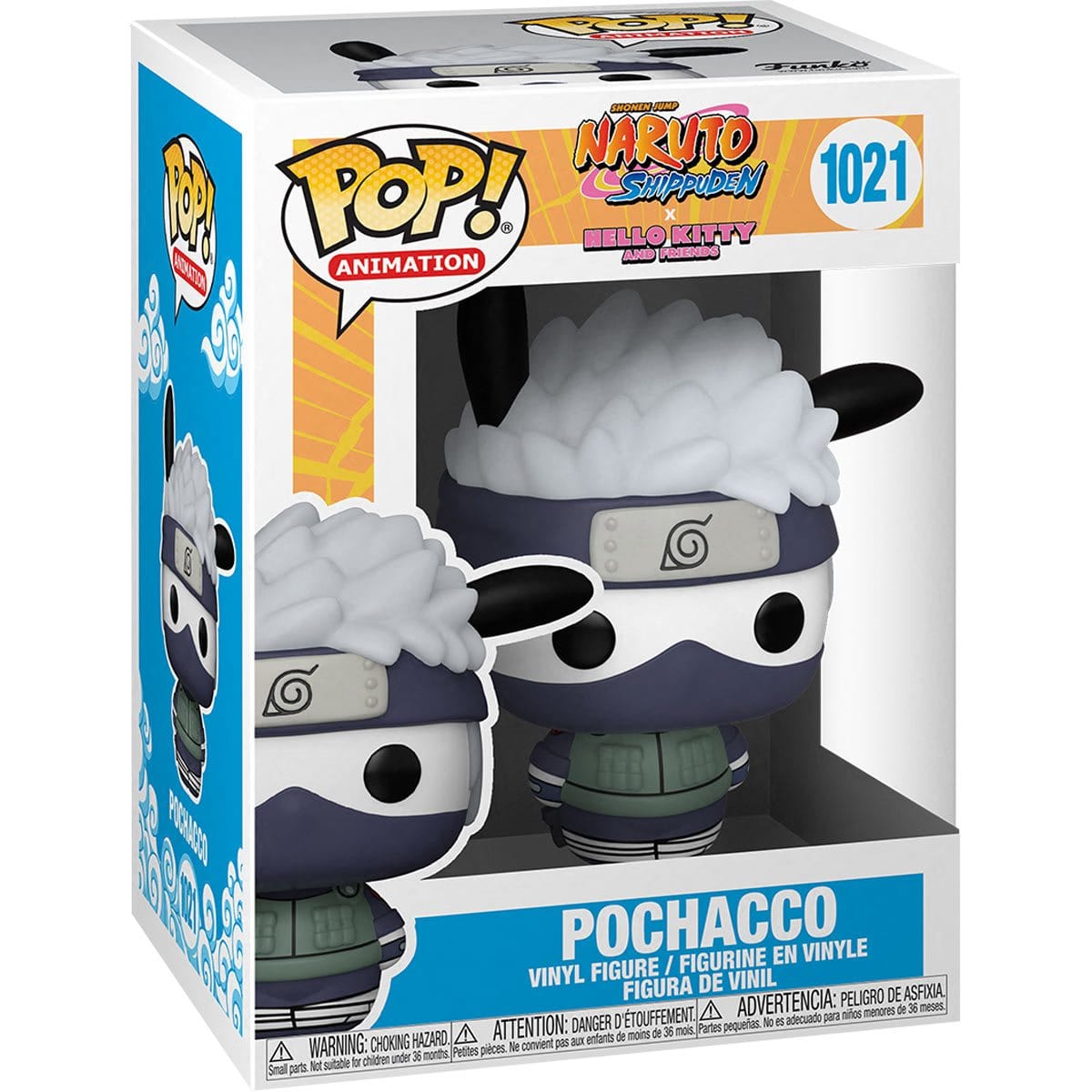 Funko Pop Sanrio Naruto Shippuden x Pochacco 1021 Vinyl Figure