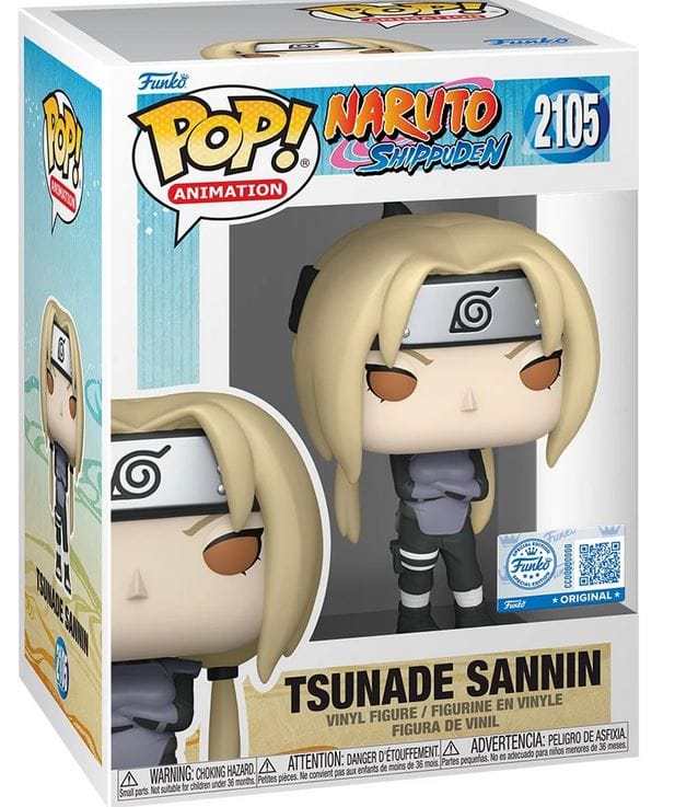 Funko Pop Naruto: Shippuden Tsunade Sannin Exclusive 2105 Vinyl Figure