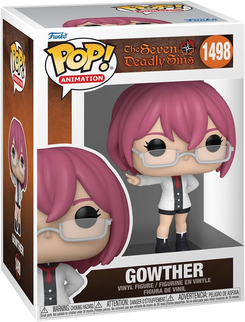 Funko Pop The Seven Deadly Sins Gowther 1498 Vinyl Figure