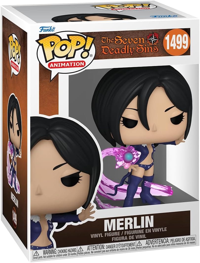 Funko Pop The Seven Deadly Sins Merlin 1499 Vinyl Figure