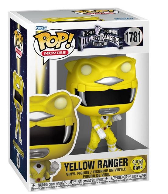 Funko Pop Mighty Morphin Power Rangers The Movie Yellow Ranger 1781 Vinyl Figure