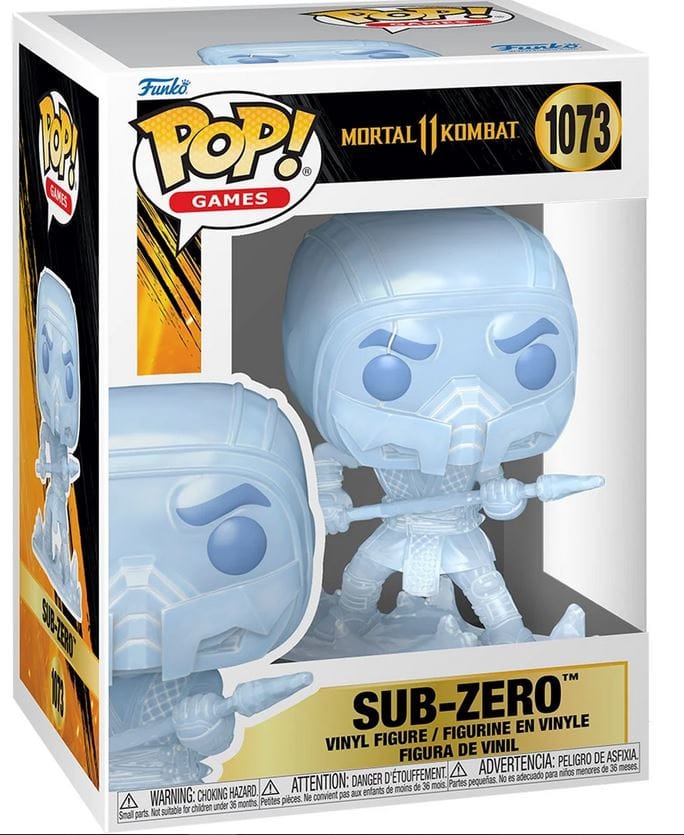Funko Pop Mortal Kombat 11 Fatality Sub - Zero 1073 Vinyl Figure
