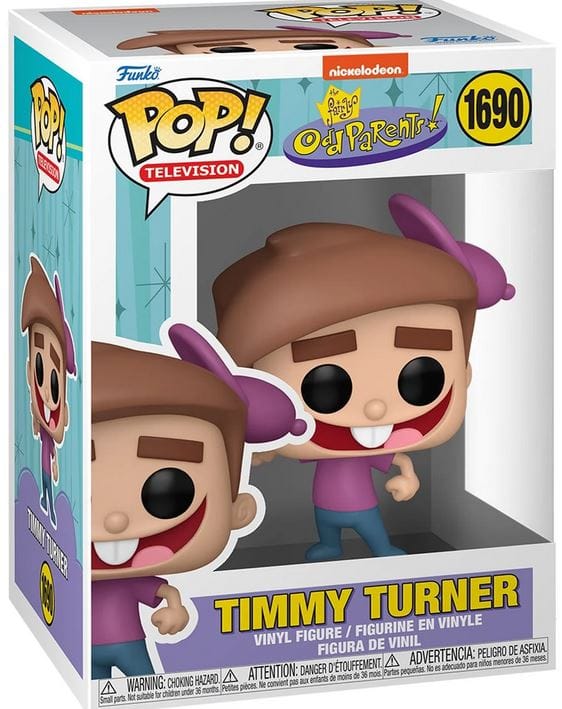 Funko Pop The Fairly OddParents Timmy Turner 1690 Vinyl Figure