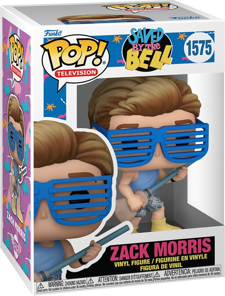 Funko Pop Funko Saved by the Bell Zach Morris 1575 Vinyl Figure
