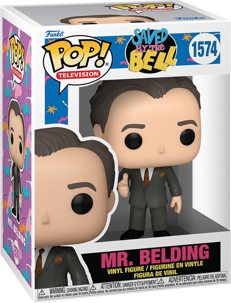 Funko Pop Funko Saved by the Bell Mr. Belding 1574 Vinyl Figure