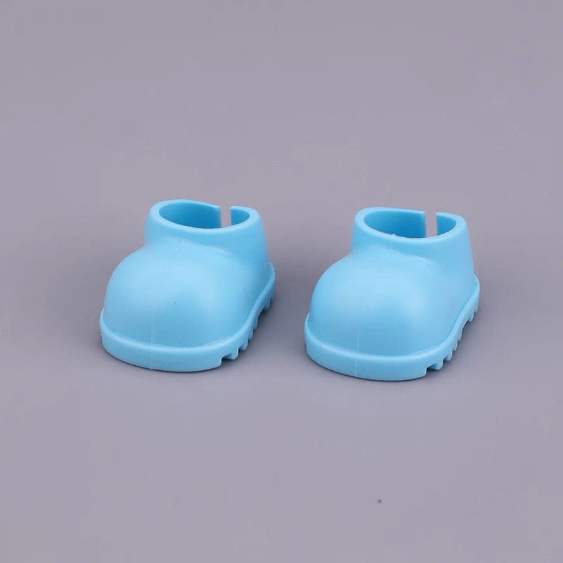 Siubigar Blue Shoes for Labubu 4.0 Pin for Love Blue Shoes