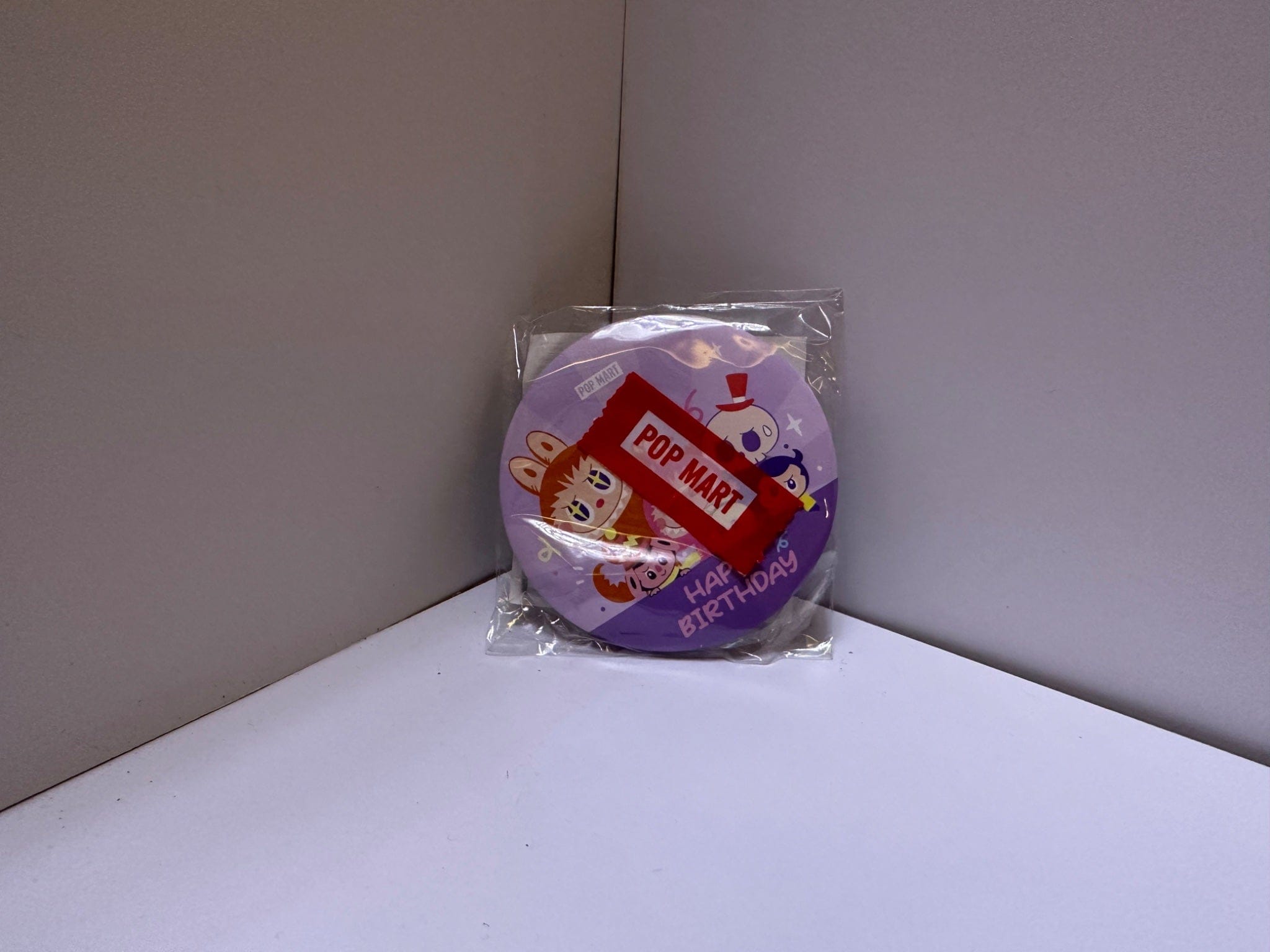 Brandonz Labubu 2025 POP MART Birthday Badge by POP MART