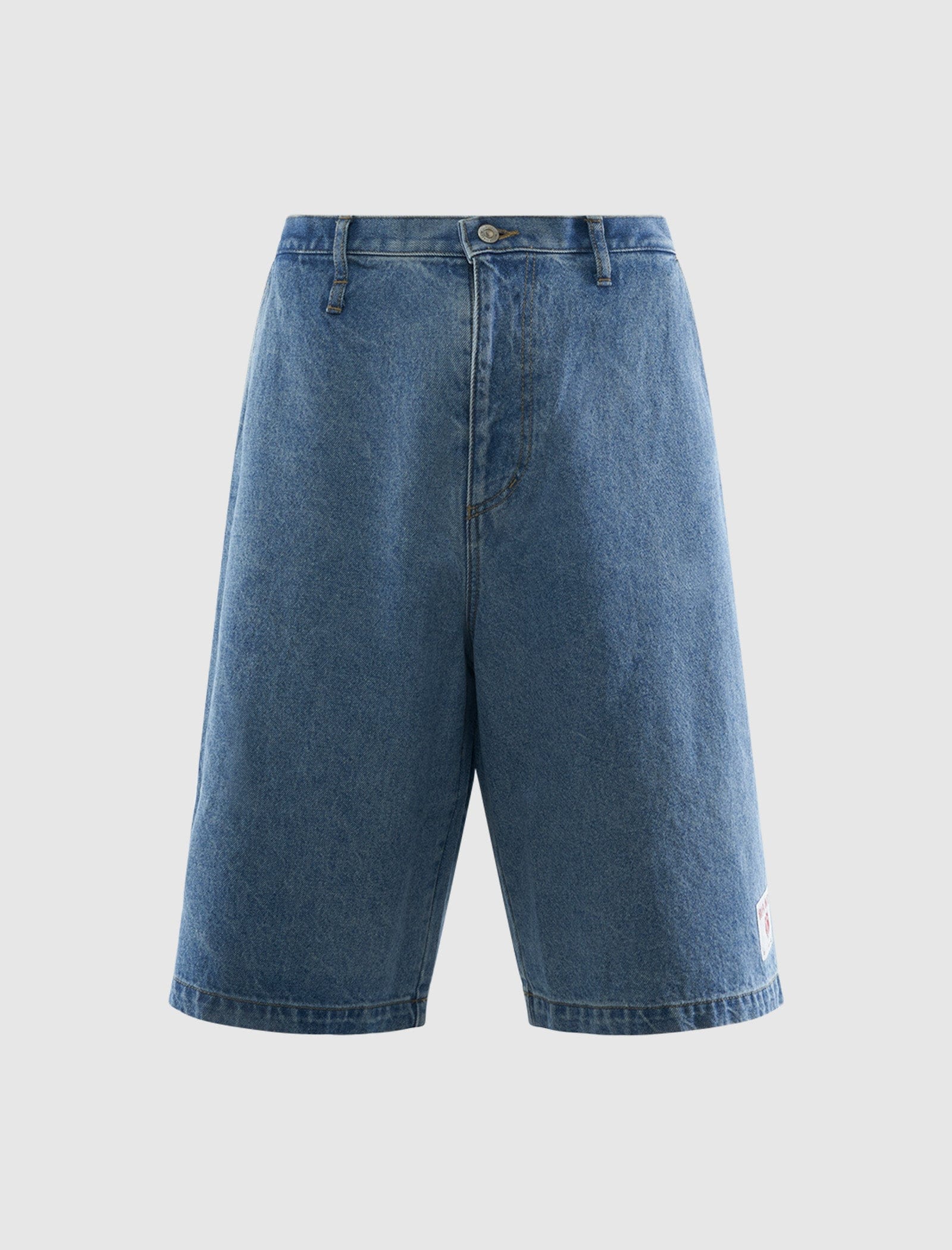 HUMAN MADE DENIM PAINTER SHORTS