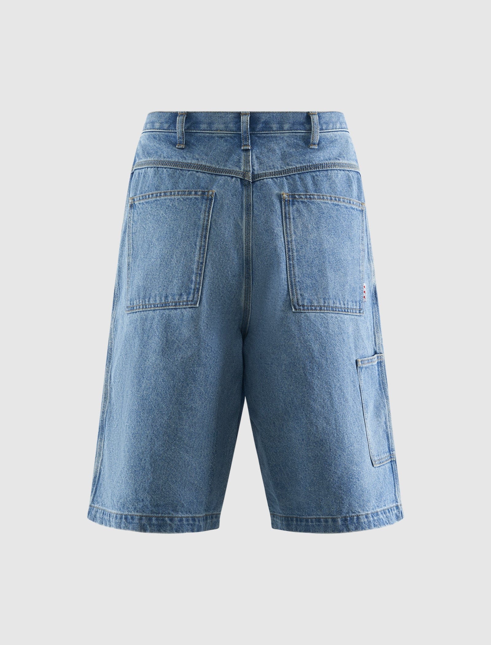 HUMAN MADE DENIM PAINTER SHORTS