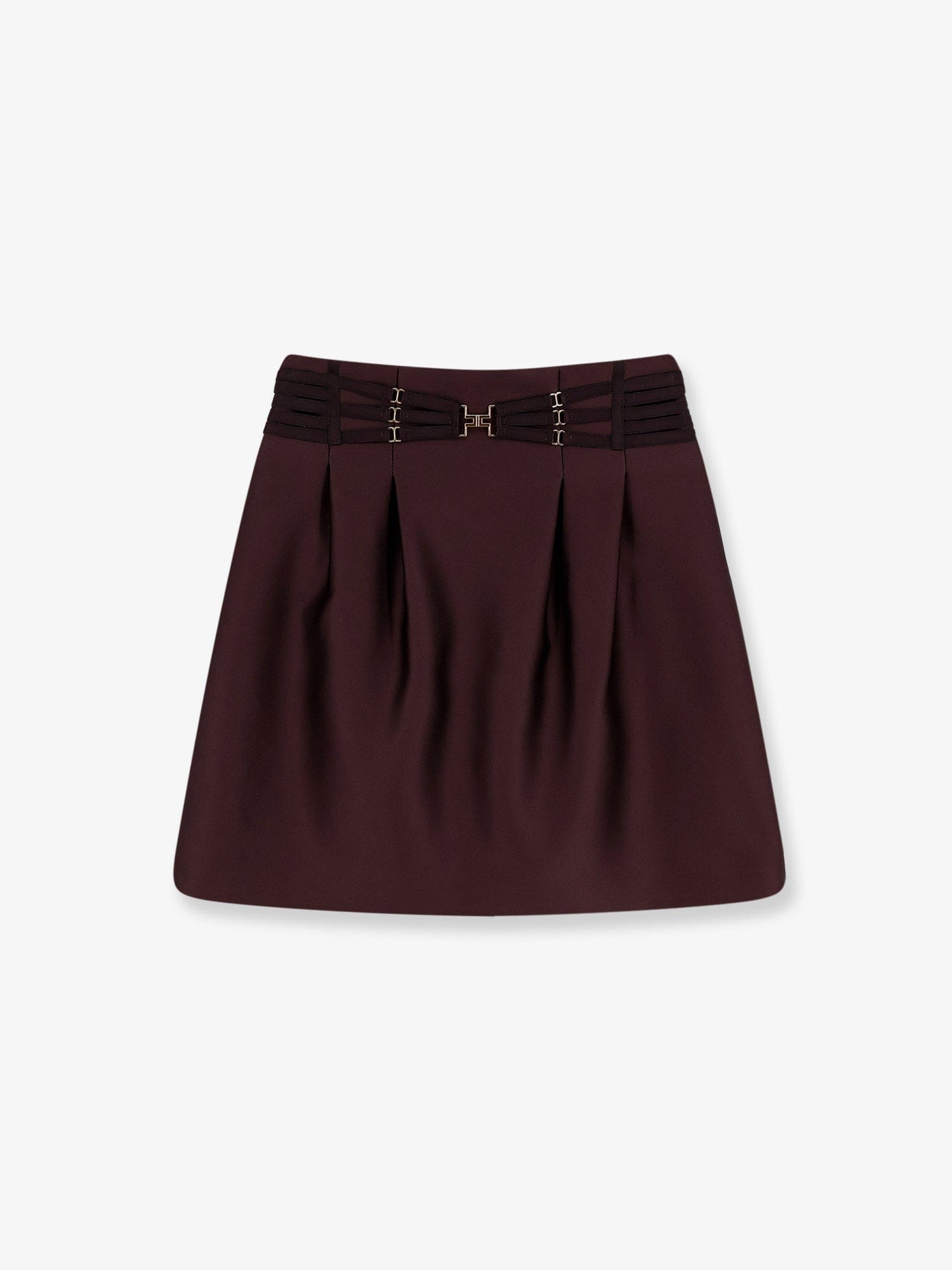 Elisabetta Franchi Satin mini skirt