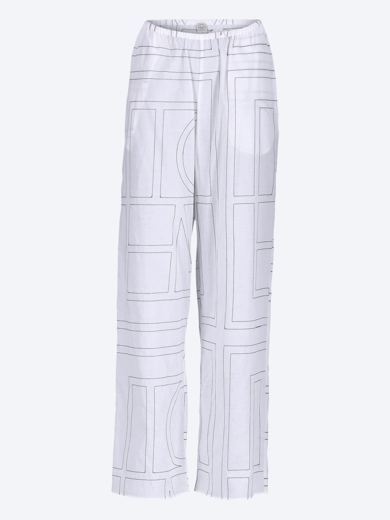 Toteme Monogram cotton - blend pj pants