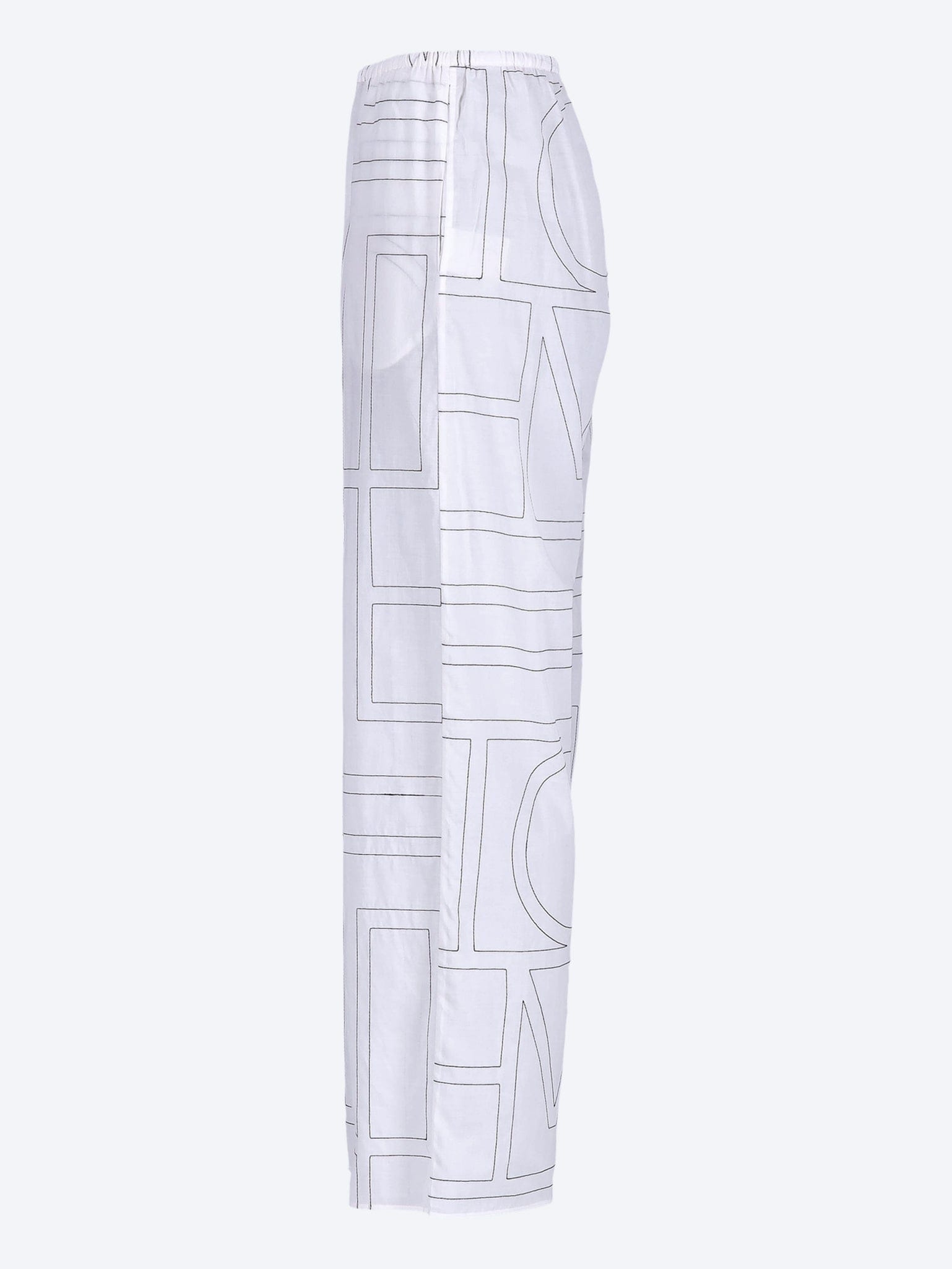 Toteme Monogram cotton - blend pj pants