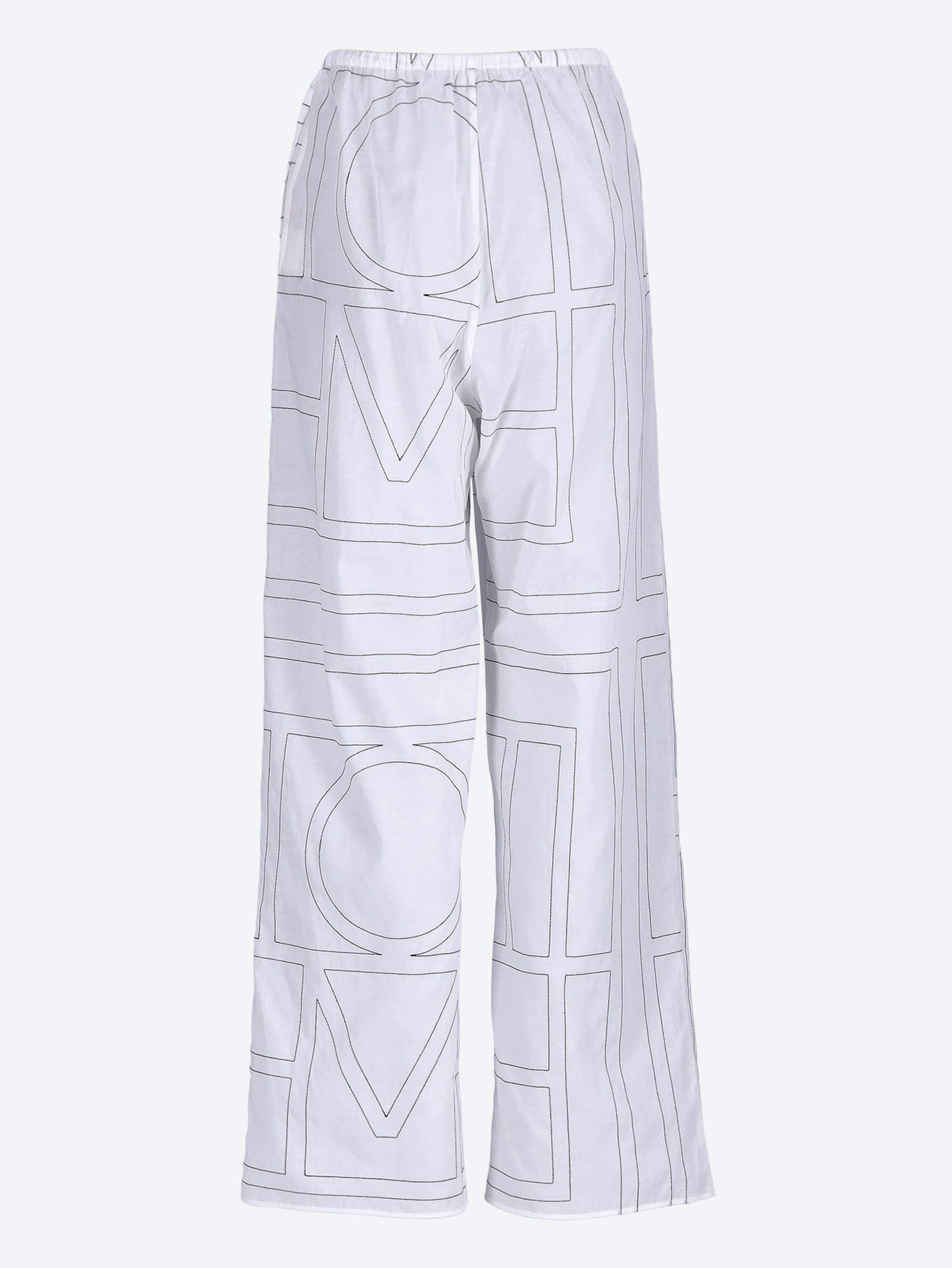 Toteme Monogram cotton - blend pj pants