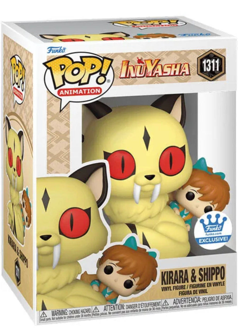 Funko Pop Inuyasha Kirara & Shippo Funko Exclusive 1311 Vinyl Figure