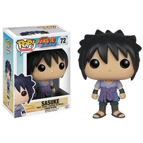 Funko Pop Naruto Shippuden Sasuke 72 Vinyl Figure