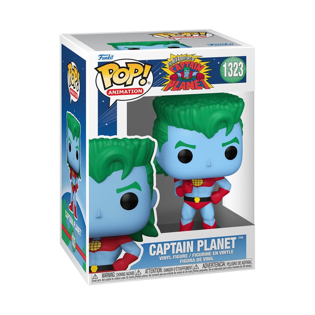 Funko Pop Captain Planet 1323 Vinyl Figure