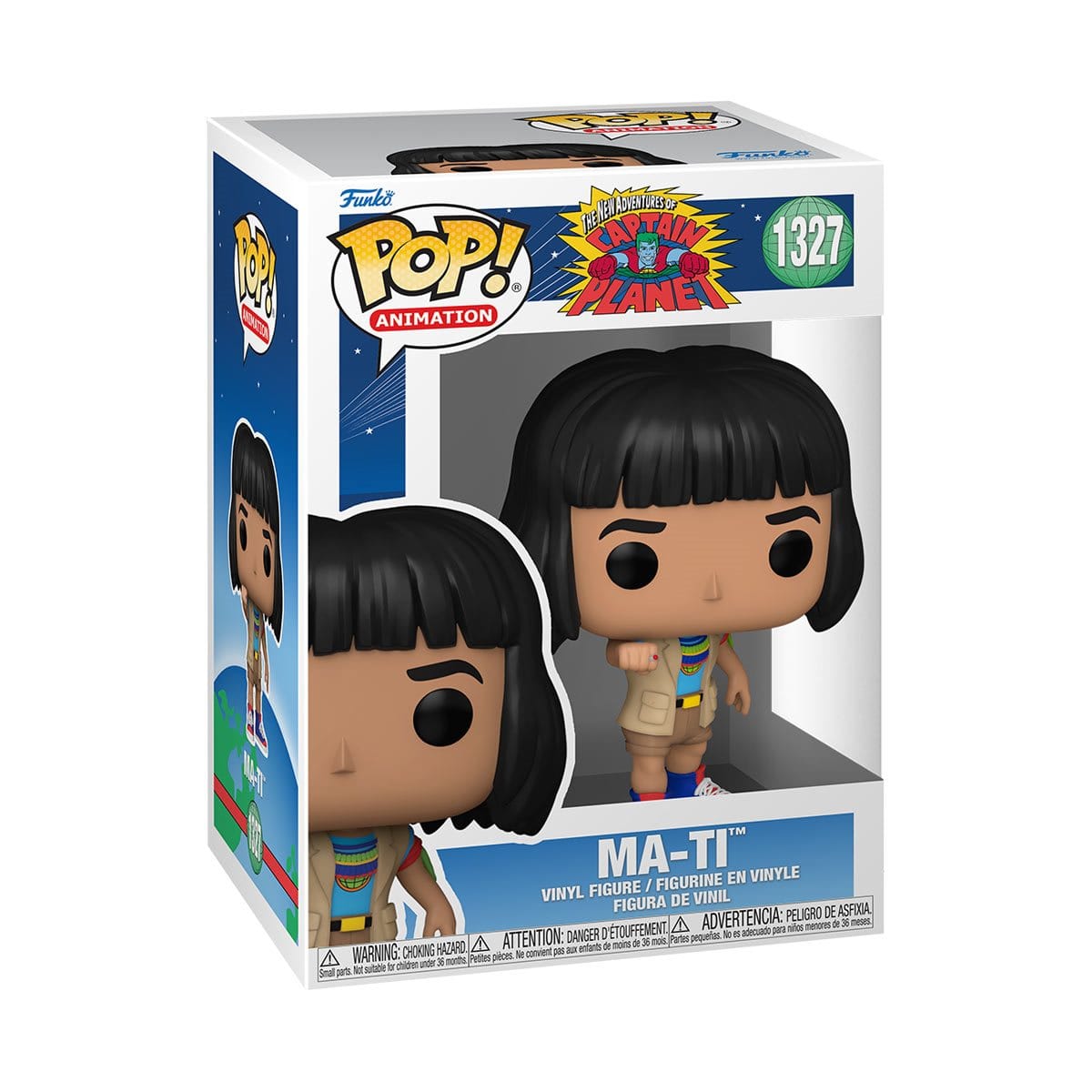 Funko Pop Captain Planet Ma - Ti 1327 Vinyl Figure
