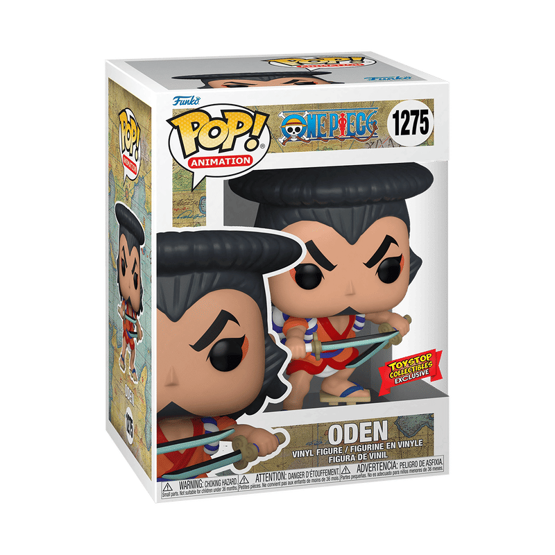 Funko Pop One Piece Oden Toystop Collectibles Exclusive 1275 Vinyl Figure