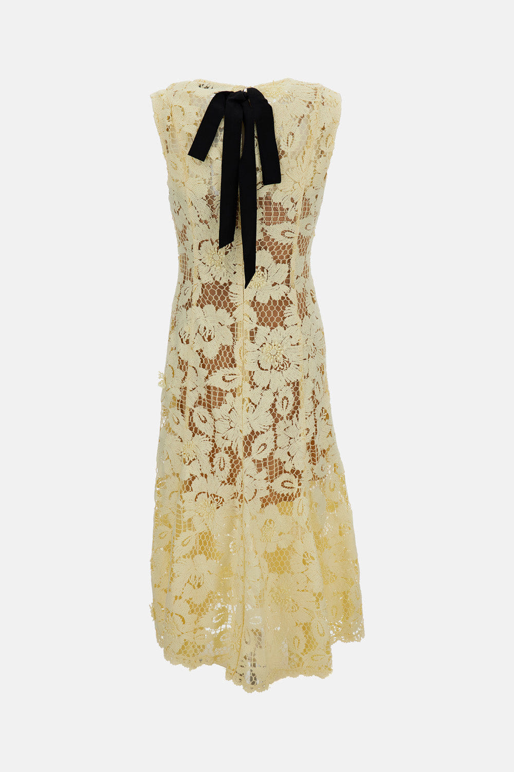 Self-Portrait ABITO MIDI IN PIZZO CROCHET