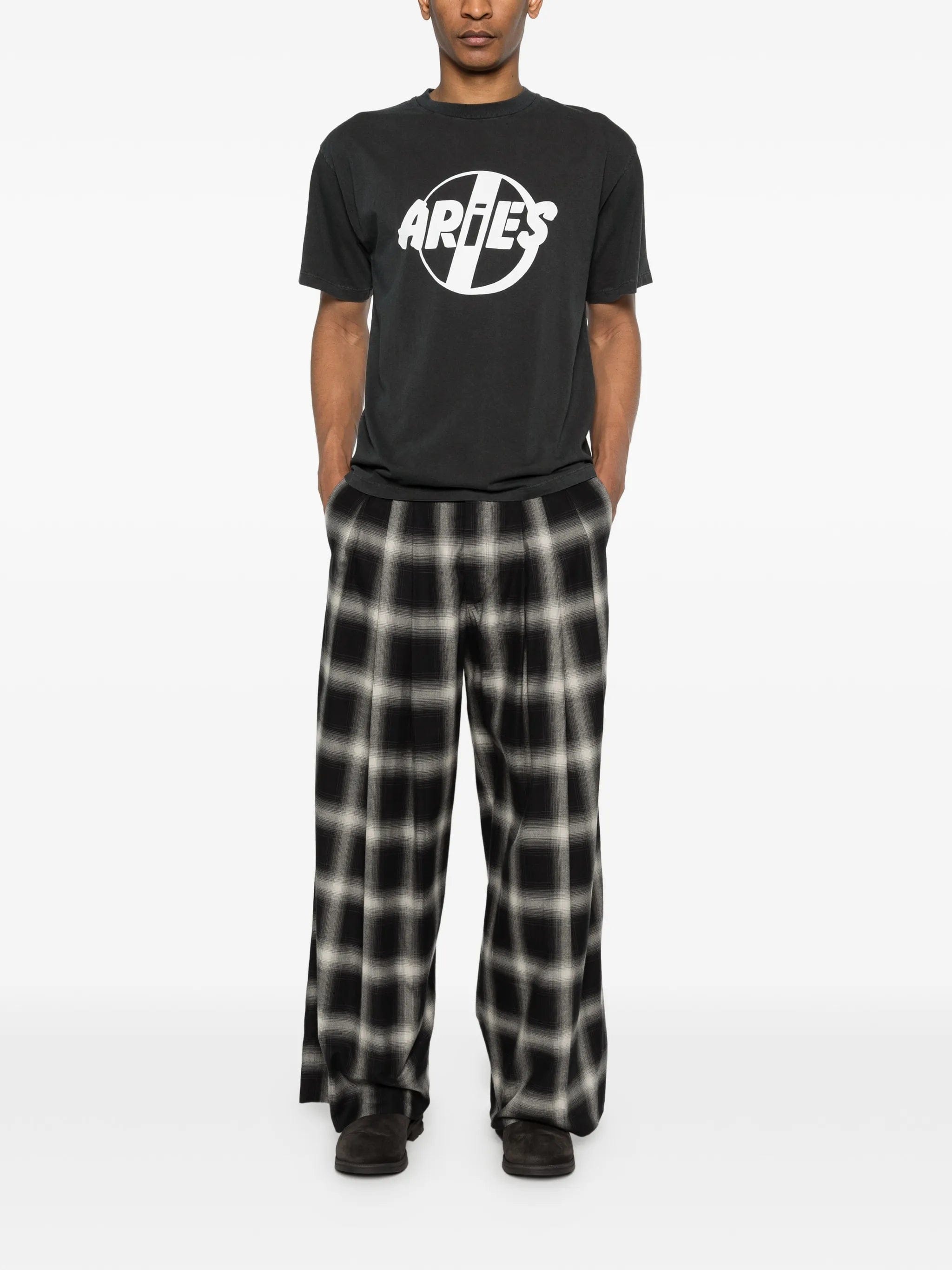Aries Faded Punk graphic T - shirt