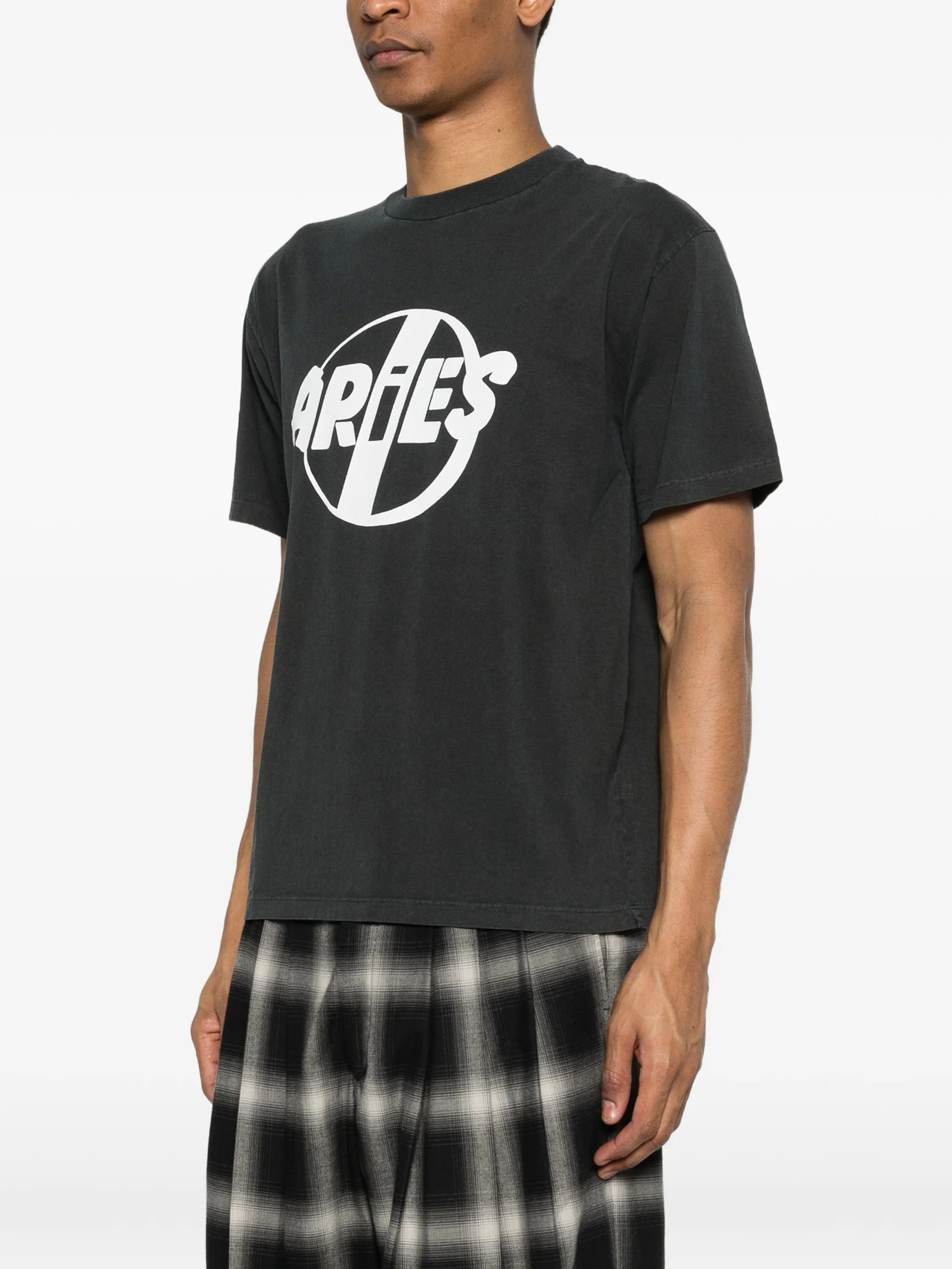 Aries Faded Punk graphic T - shirt