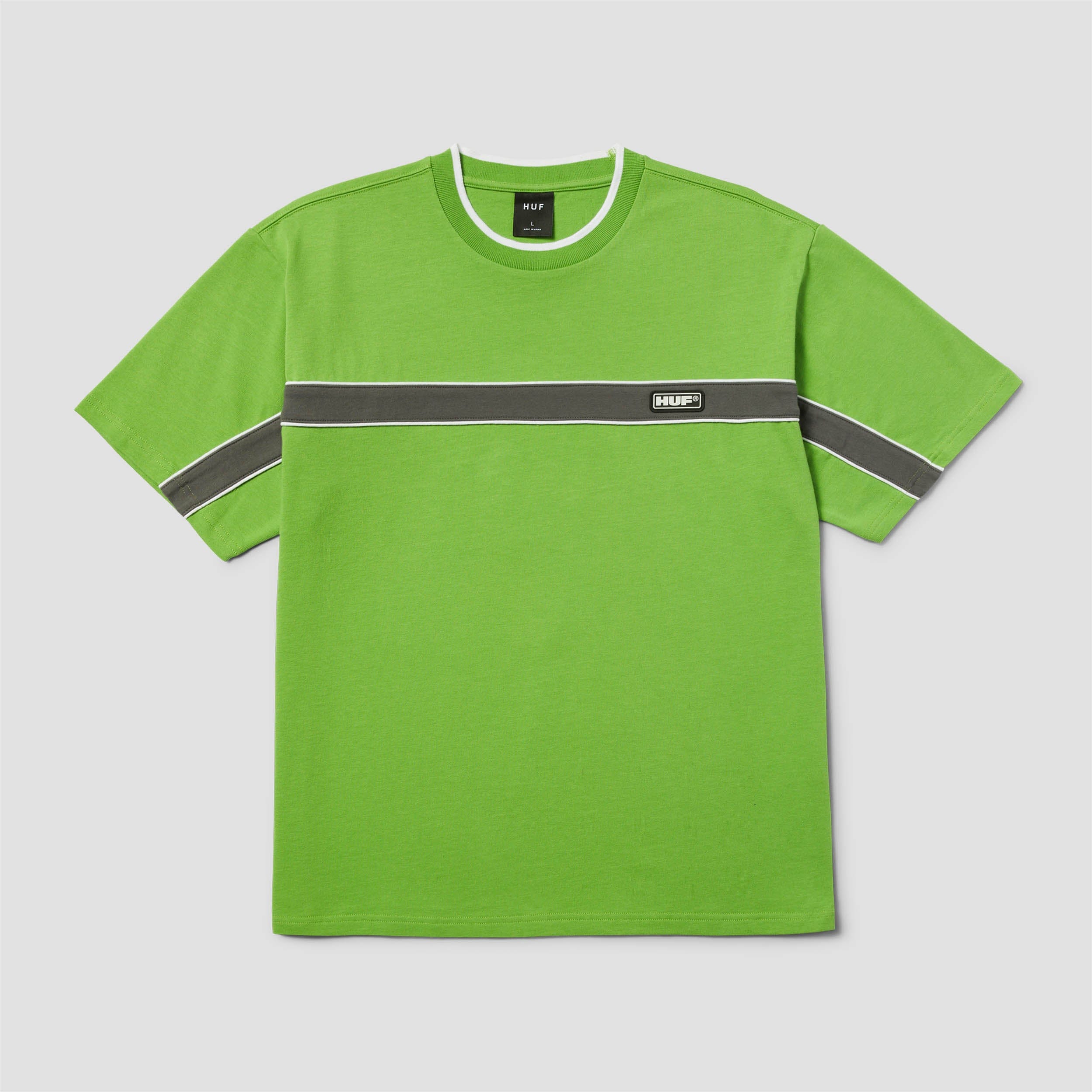 Huf Interstate Shortsleeve Knit Boxy Top Green Apple