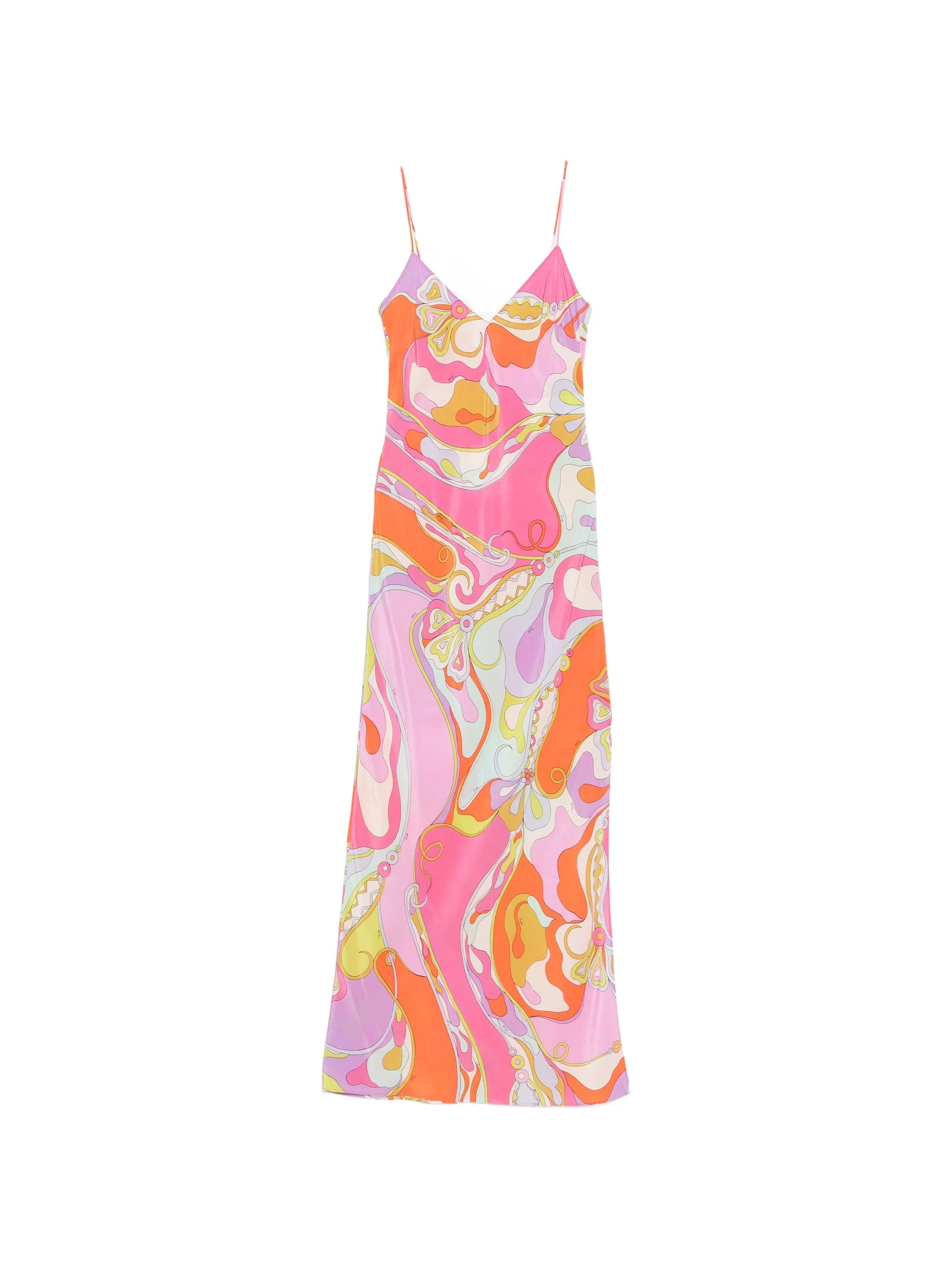 PUCCI Iride - print silk dress