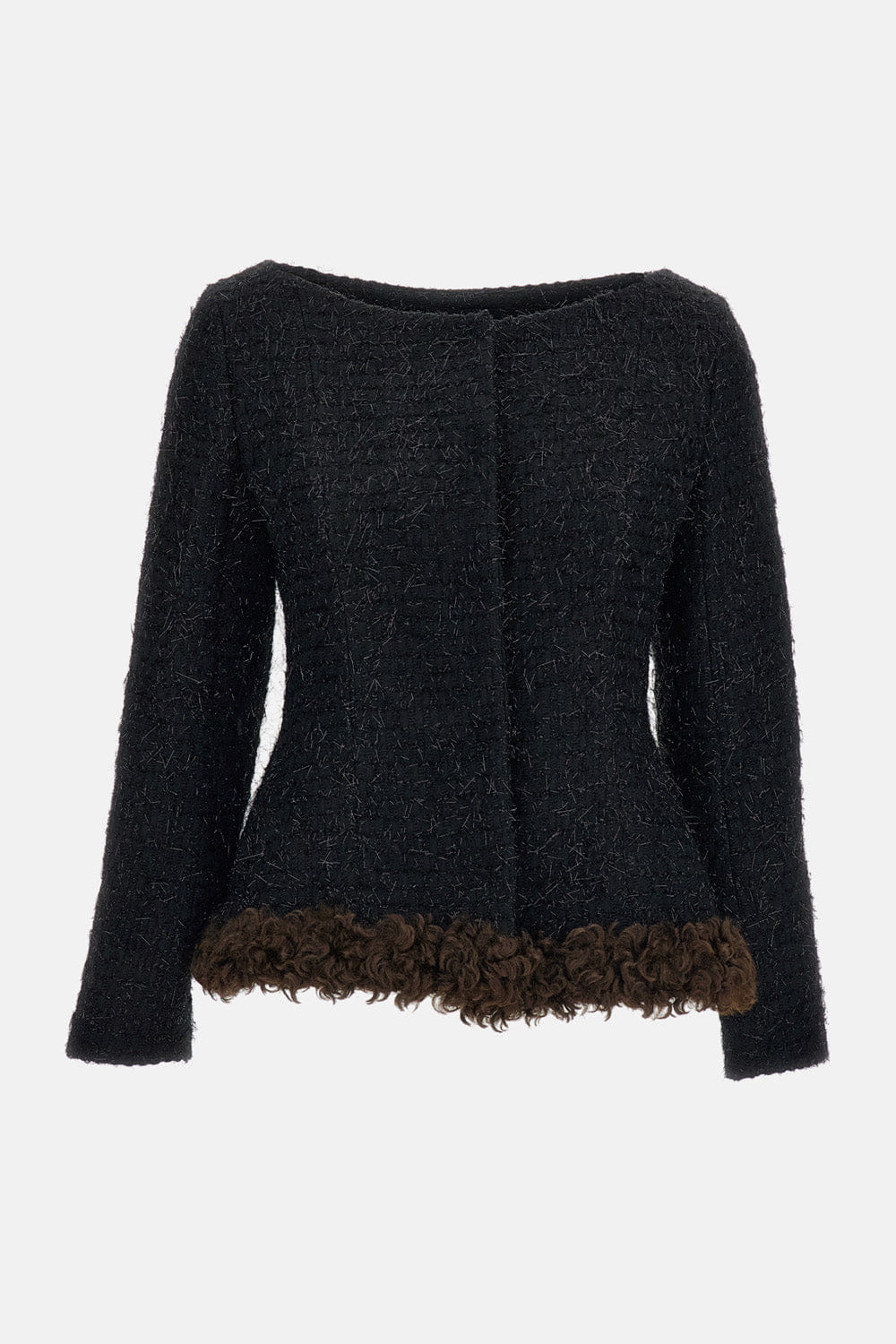 Simone Rocha GIACCA SCULTOREA FAUX FUR