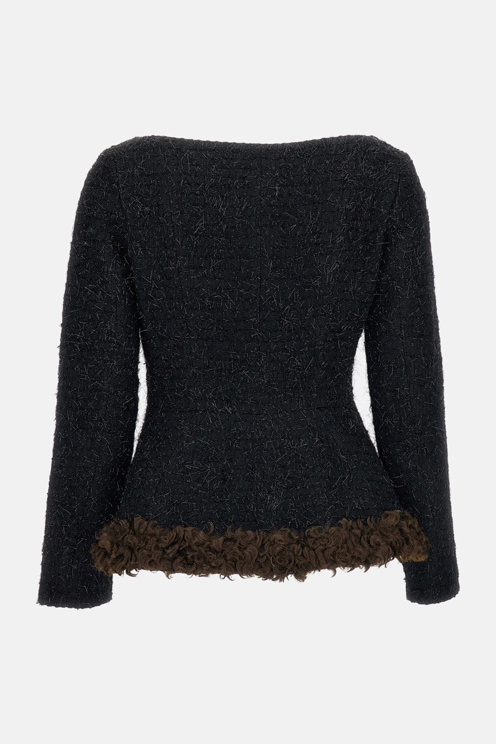 Simone Rocha GIACCA SCULTOREA FAUX FUR