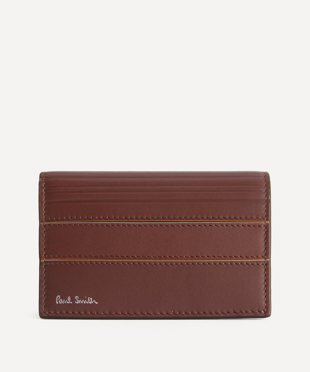 Paul Smith Brown Panelled Leather Wallet