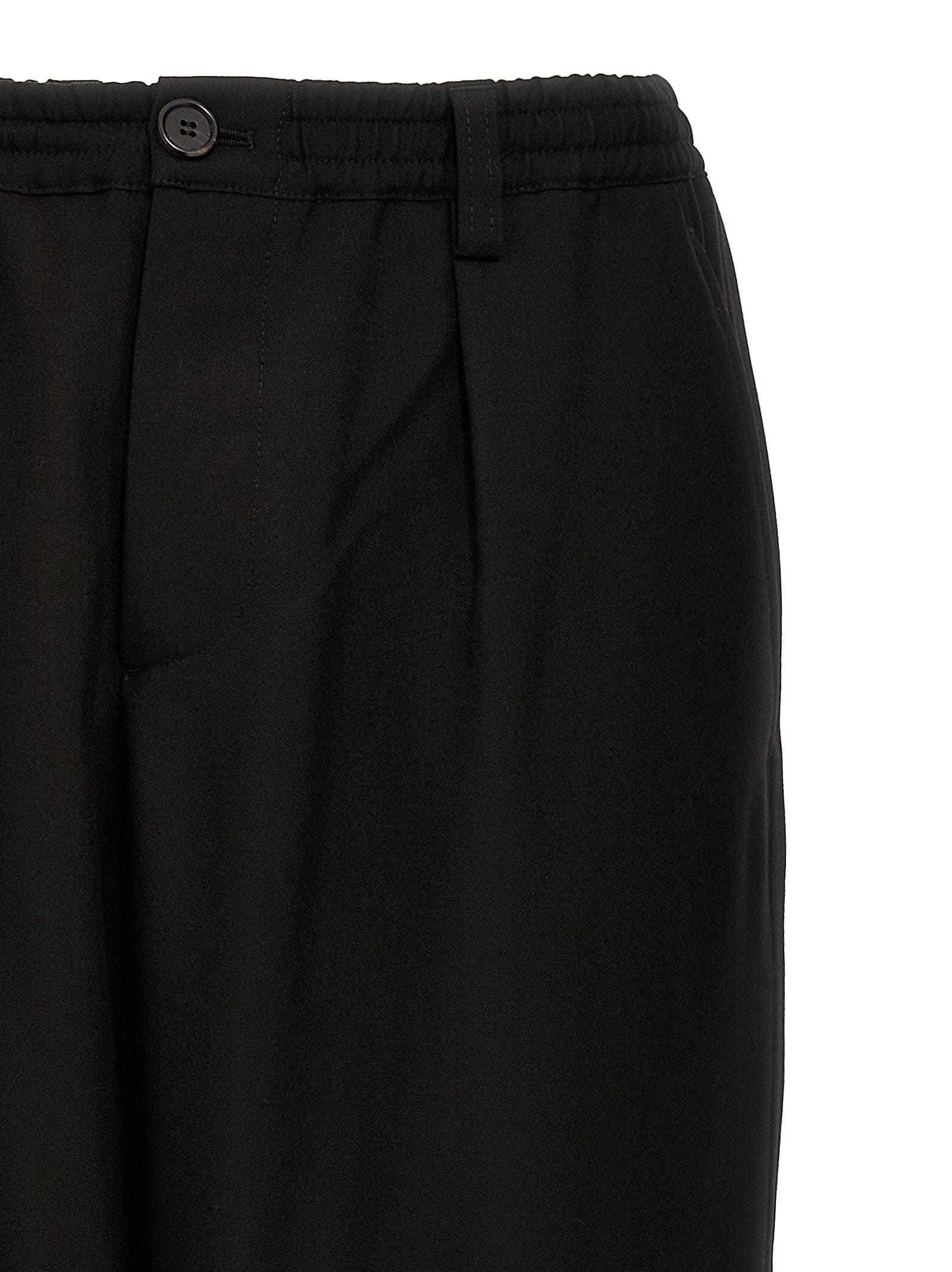 Marni Virgin Wool Cropped Men's Pants