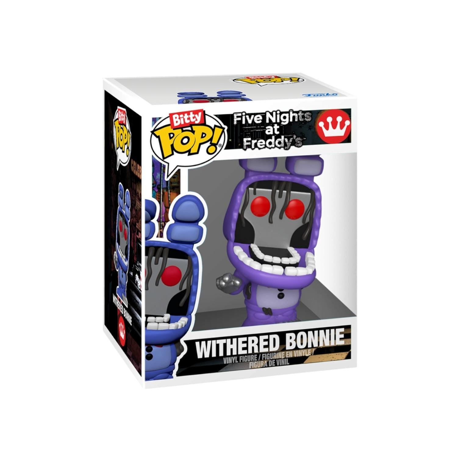 FREDDY Withered Freddy 4 Pack Funko Bitty Pops - Five Nights at Freddy's - PREORDER