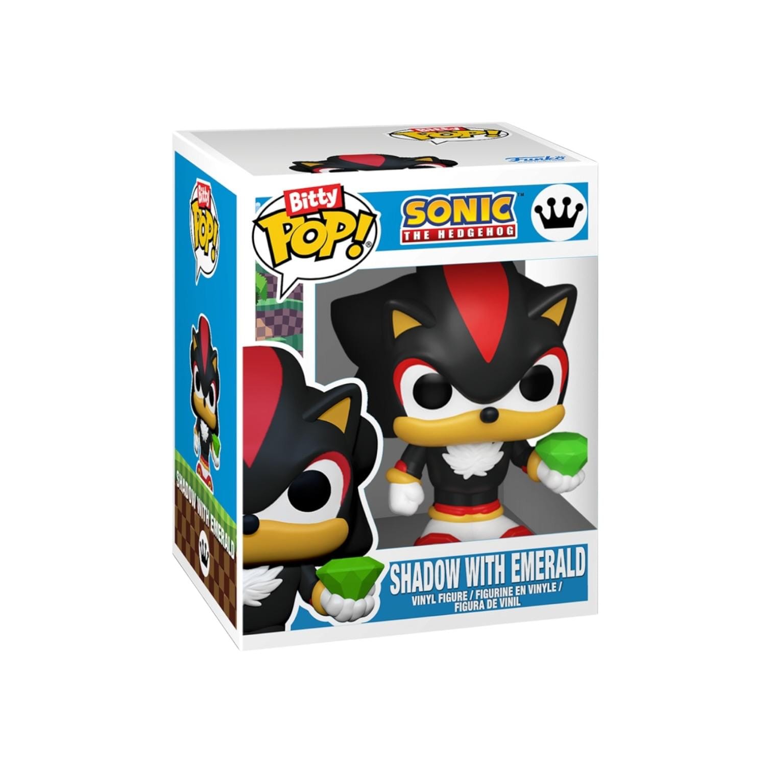Sonic the Hedgehog Shadow with Emerald 4 Pack Funko Bitty Pops - Sonic the Hedgehog - PREORDER