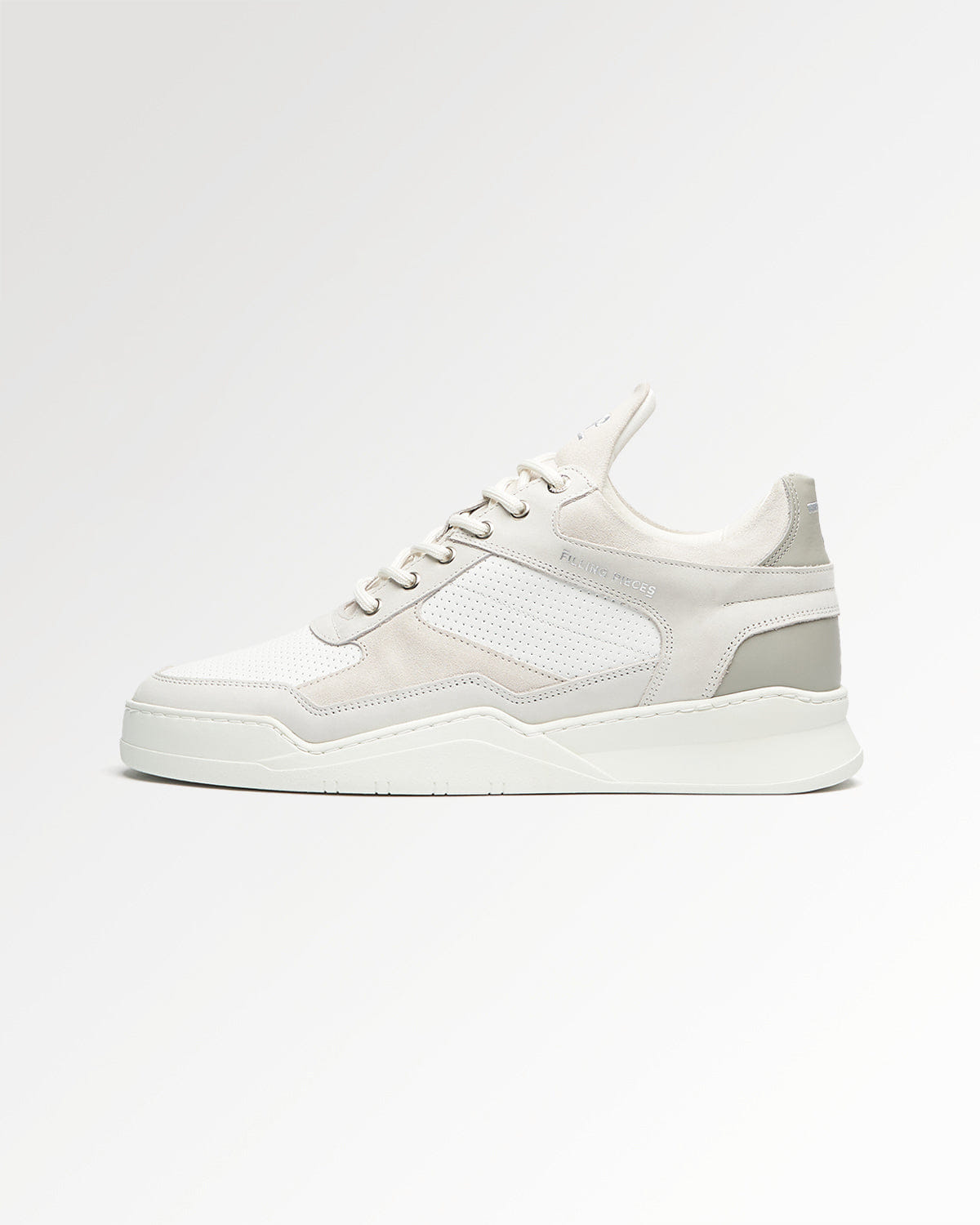 Entry Luxury Low Top Ghost Paneled White