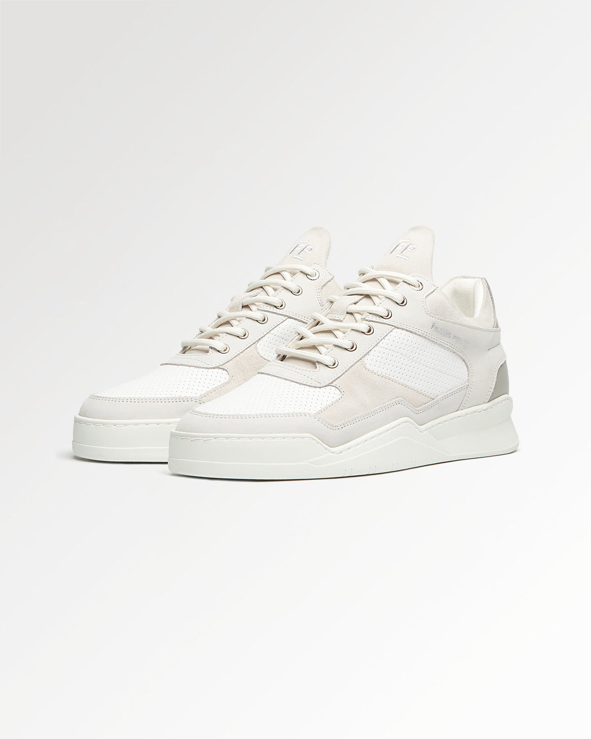 Entry Luxury Low Top Ghost Paneled White