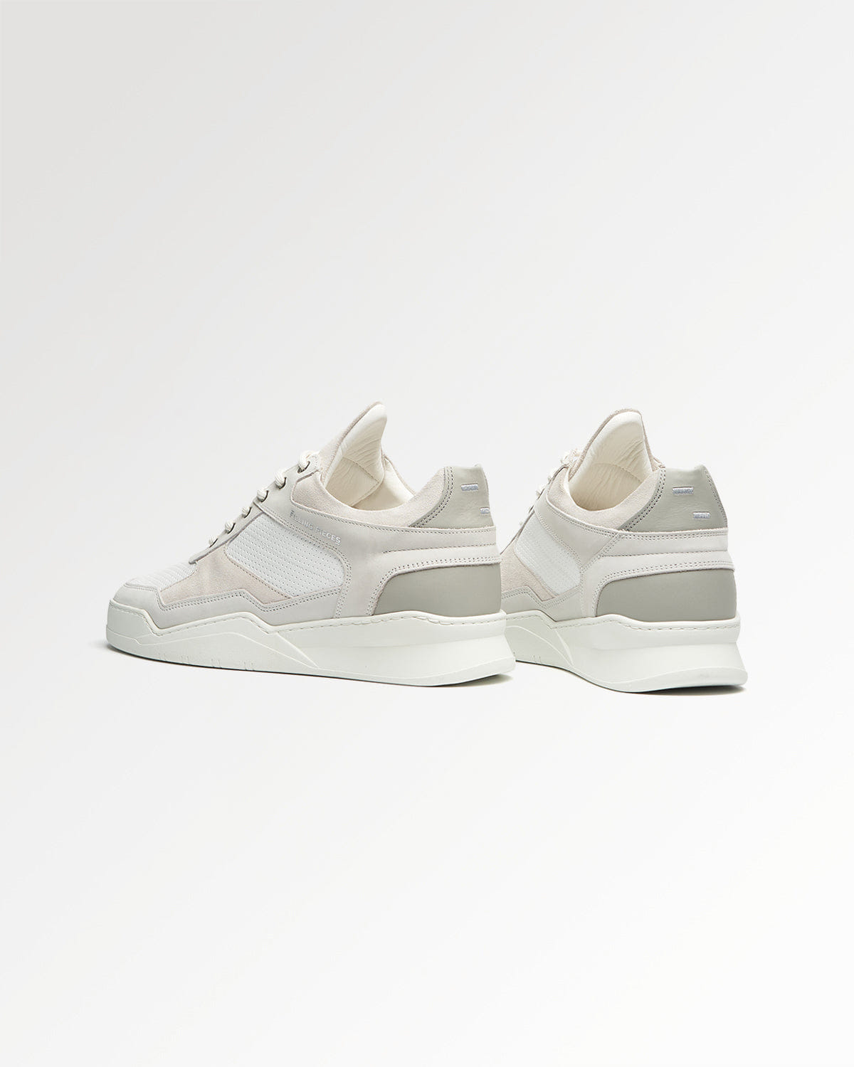 Entry Luxury Low Top Ghost Paneled White